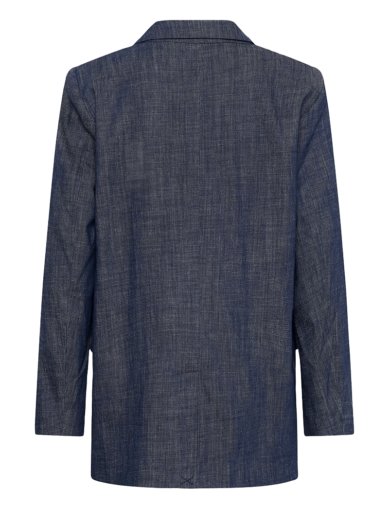 My Essential Wardrobe - MWDazzie Blazer - Ühes joones nööpidega bleiserid - dark blue wash - 2