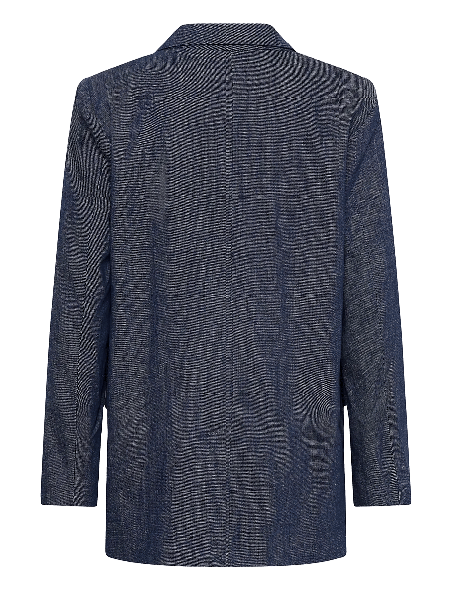 My Essential Wardrobe - MWDazzie Blazer - einreihige blazer - dark blue wash - 2