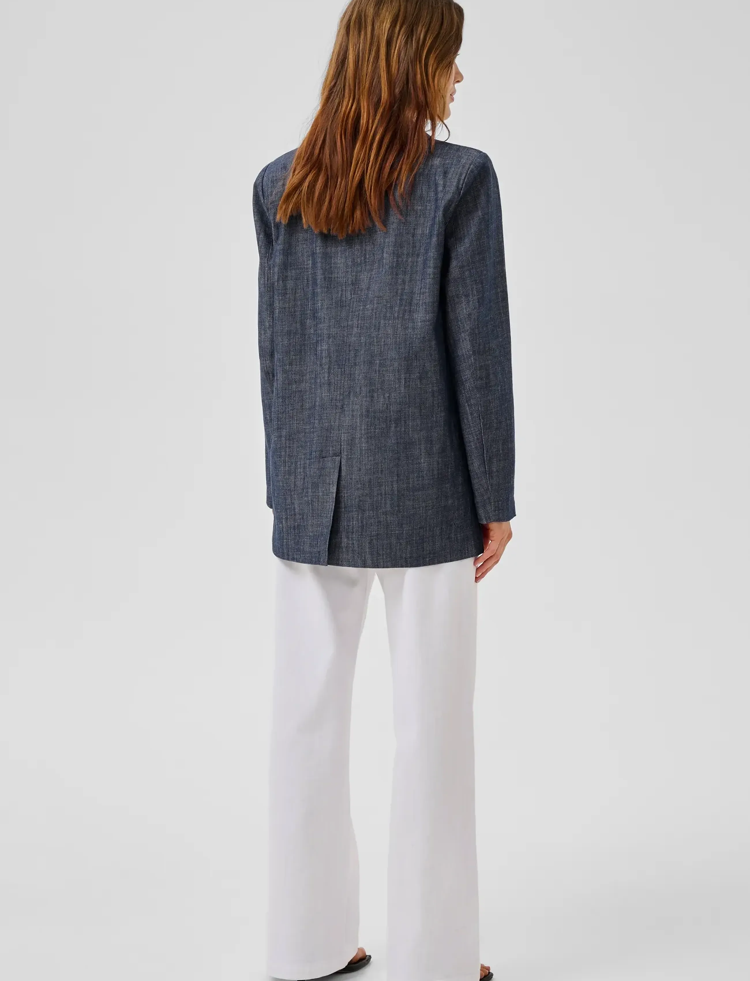 My Essential Wardrobe - MWDazzie Blazer - einreihige blazer - dark blue wash - 4