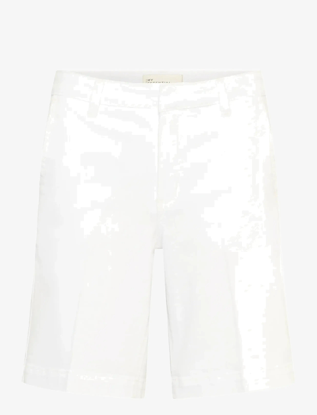 My Essential Wardrobe - MWLara 149 Long Shorts - bermudashorts - bright white - 1