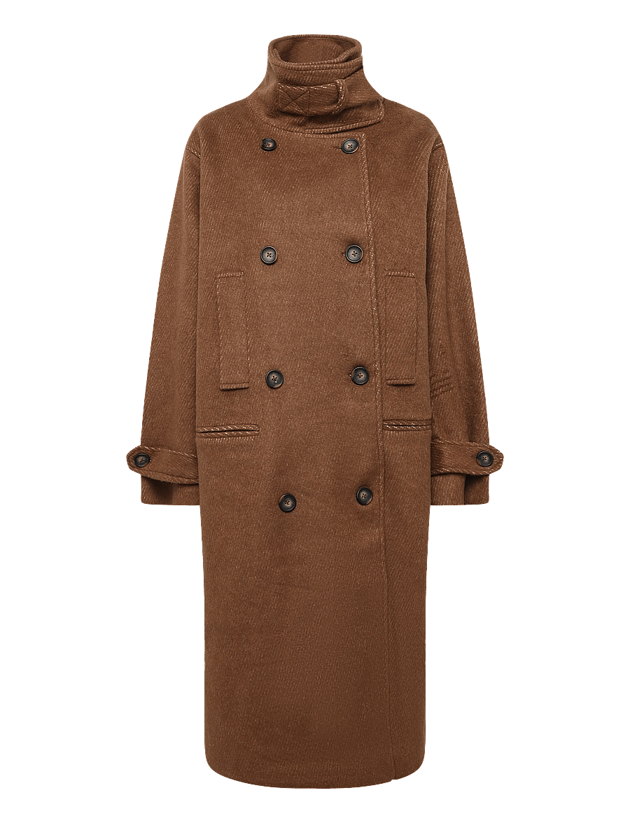 My Essential Wardrobe - MWBaratti Coat - talvejoped - toffee melange - 0