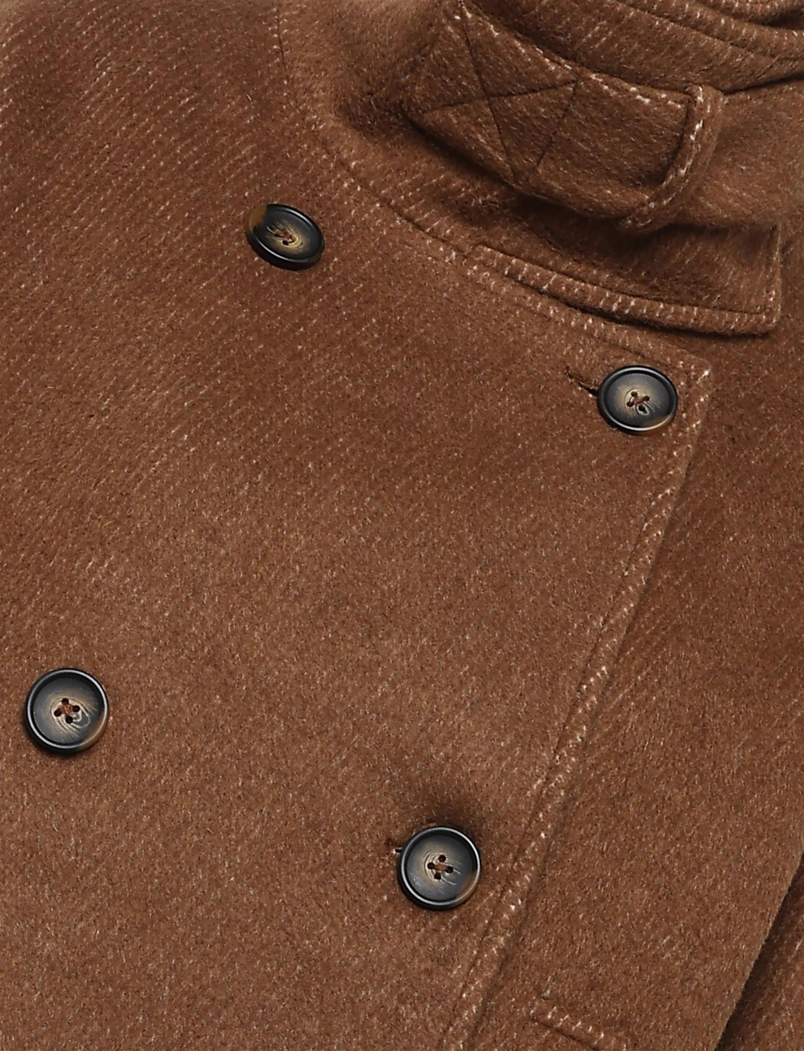 My Essential Wardrobe - MWBaratti Coat - winterjacken - toffee melange - 2