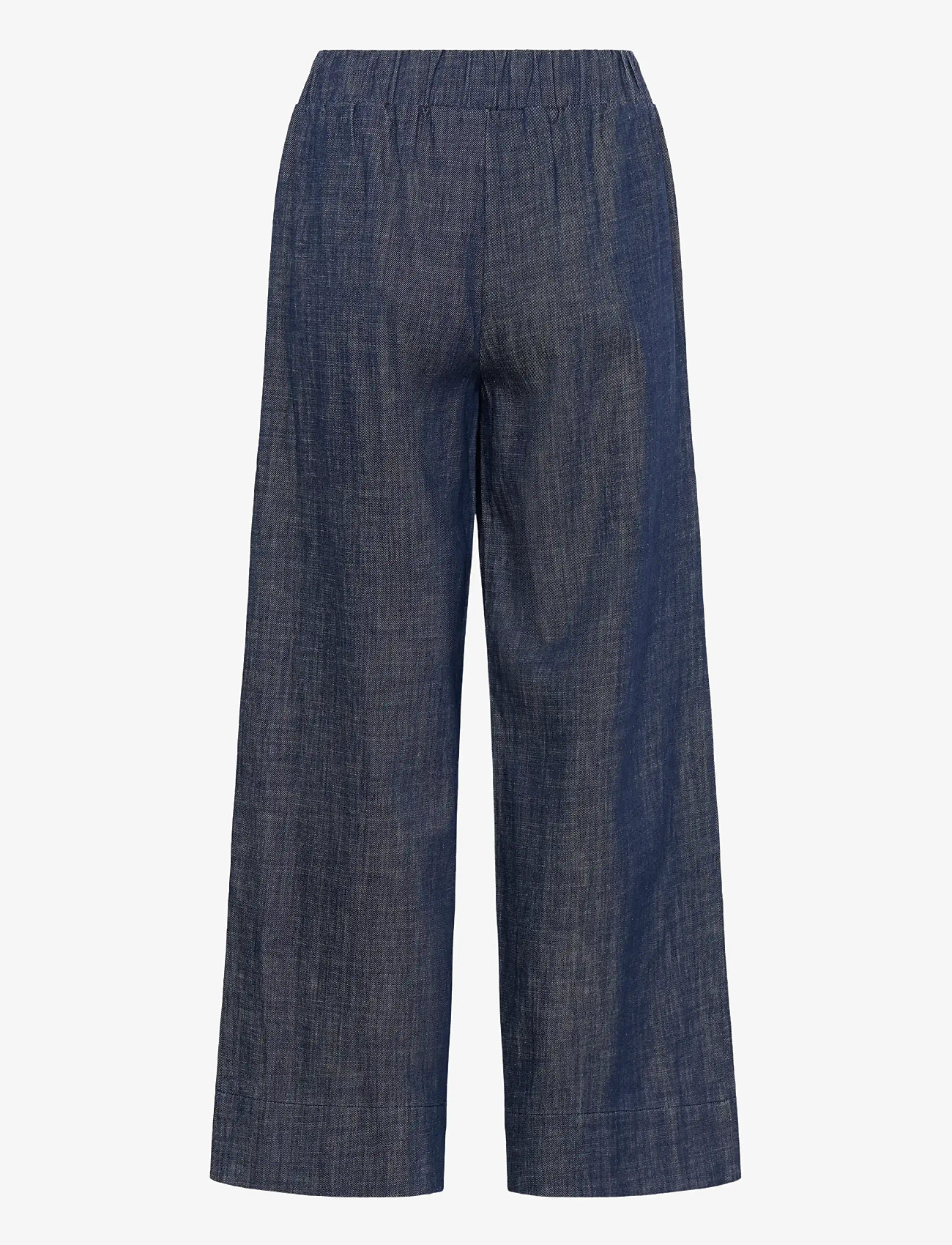 My Essential Wardrobe - MWDazzie Dias Pant - bukser med brede ben - dark blue wash - 2