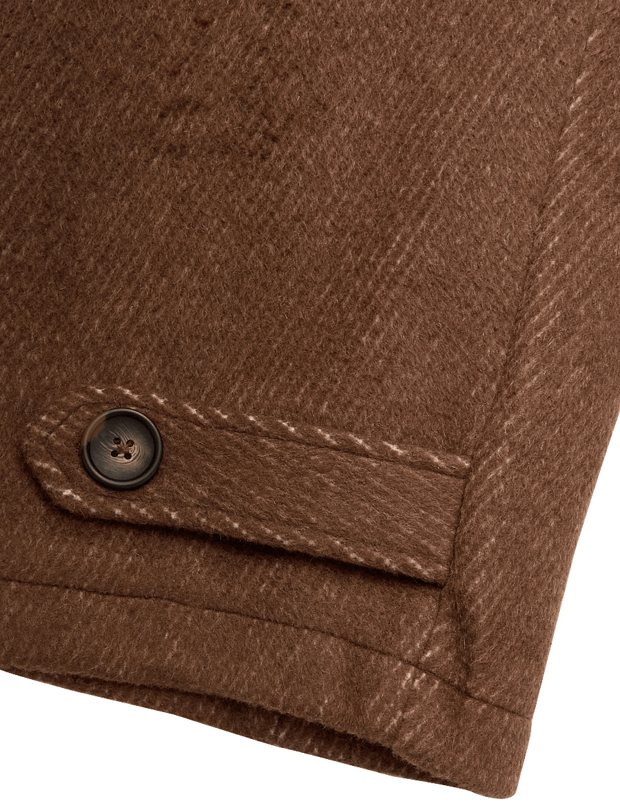 My Essential Wardrobe - MWBaratti Lyon OS Jacket - talvejoped - toffee melange - 3