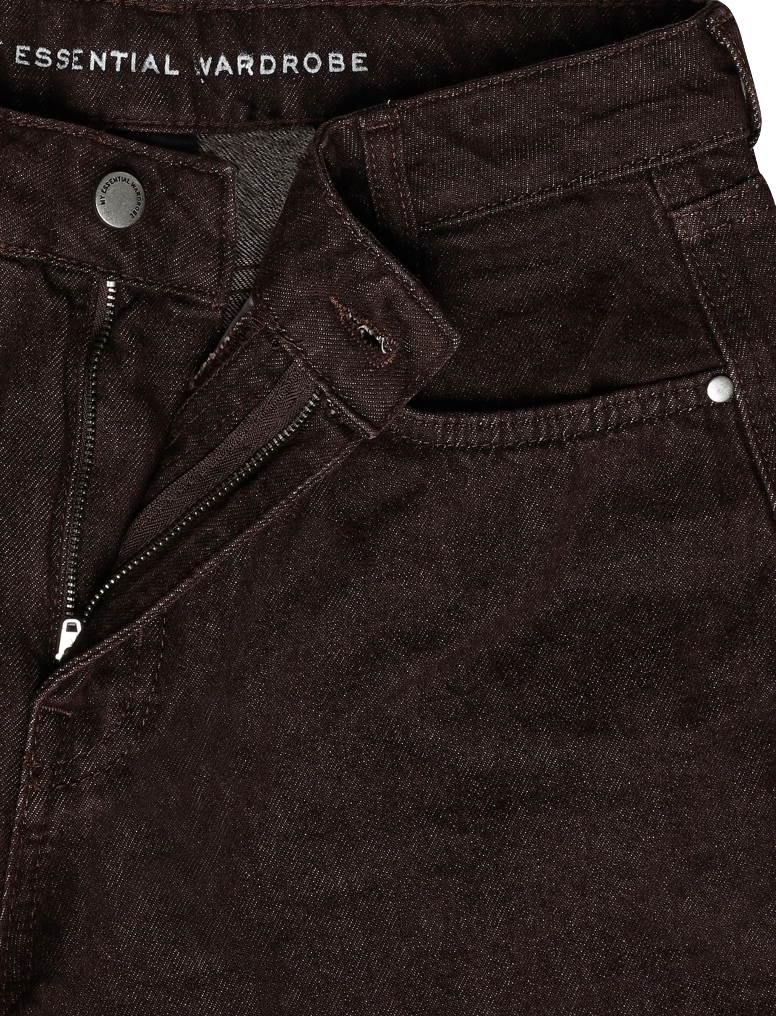 My Essential Wardrobe - Jeans Barrel MWLance 188 - barrel jeans - dark brown wash - 2