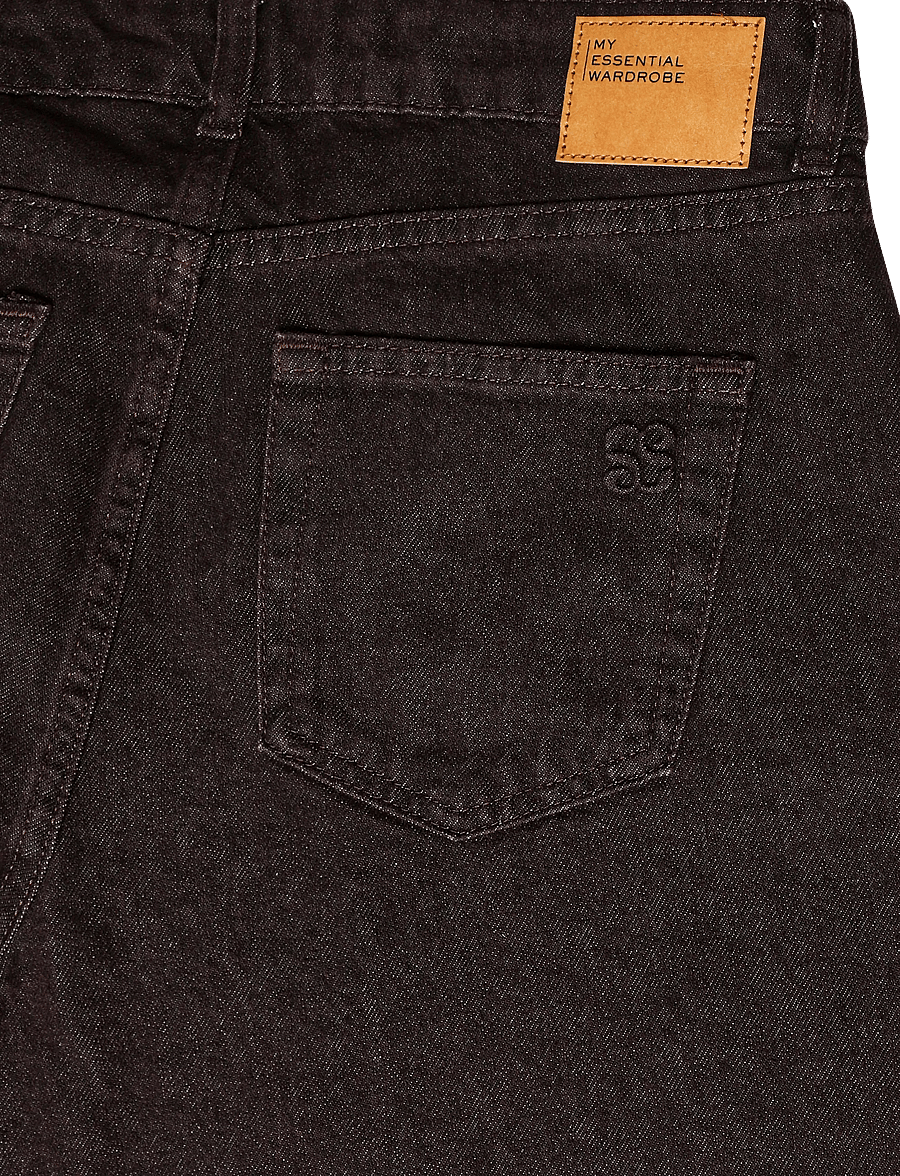 My Essential Wardrobe - Jeans Barrel MWLance 188 - barrel jeans - dark brown wash - 4