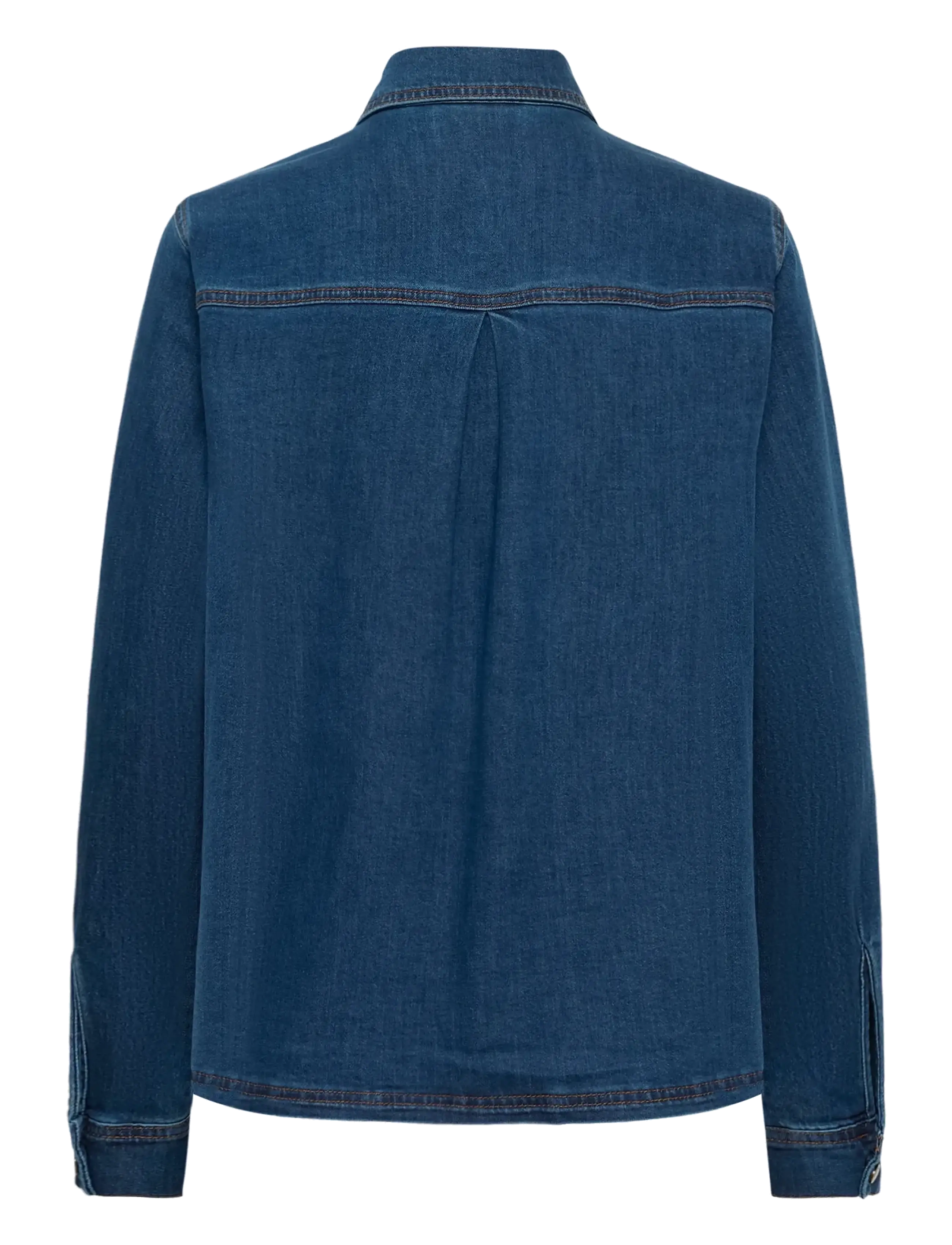 My Essential Wardrobe - Denim Shirt MWAnn 115 - overshirts - medium clear blue wash - 1
