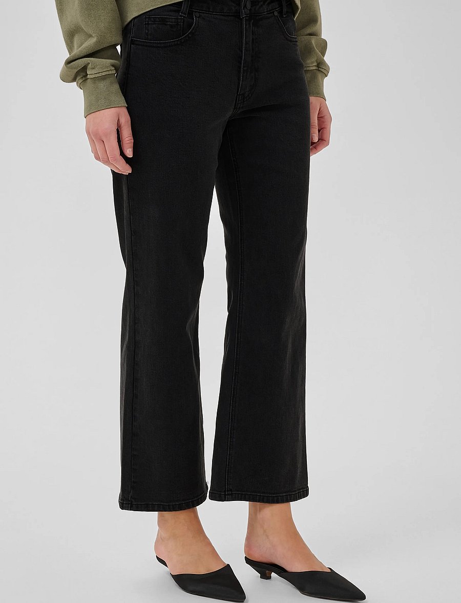 My Essential Wardrobe - Jeans Straight MWValla 144 - straight jeans - dark grey wash - 2