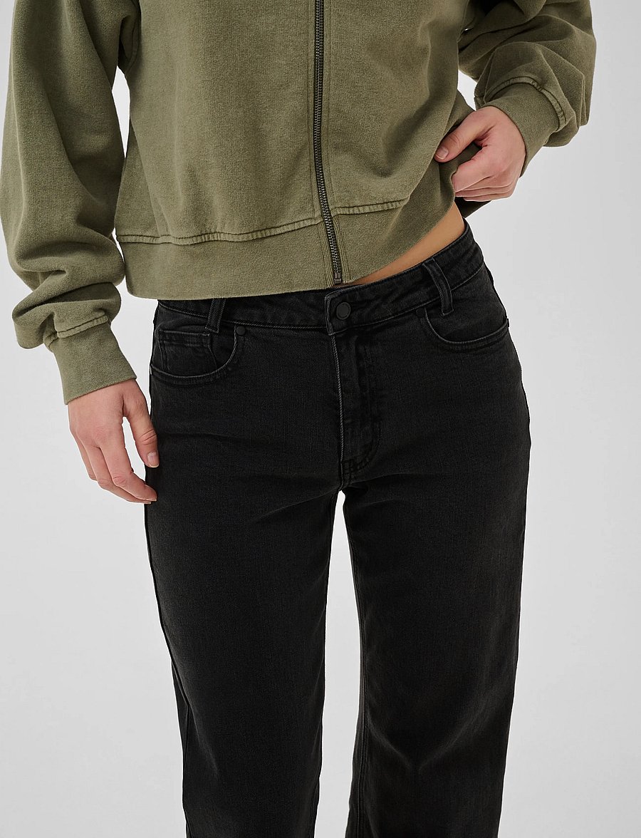 My Essential Wardrobe - Jeans Straight MWValla 144 - straight jeans - dark grey wash - 5