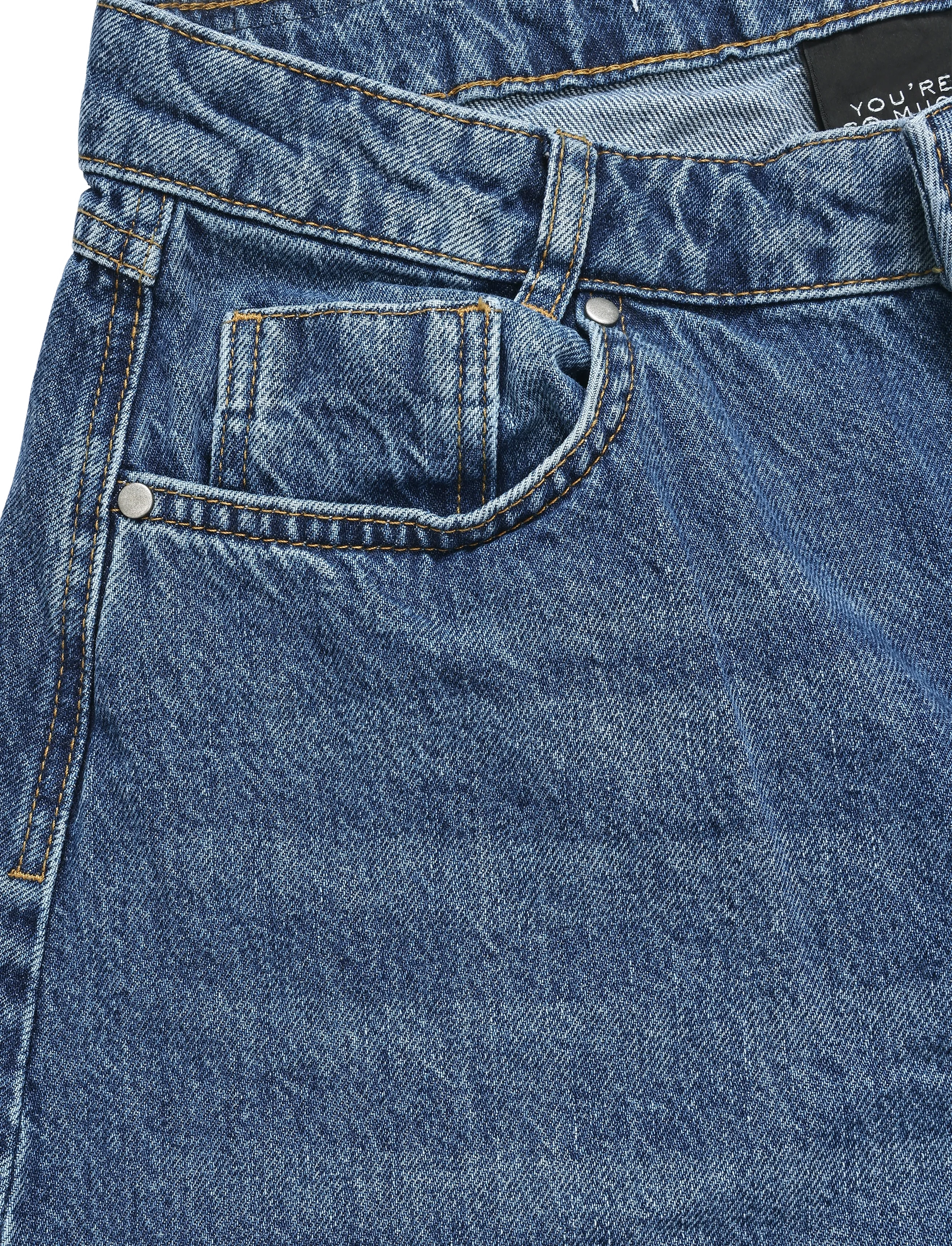 My Essential Wardrobe - MWRemmie 174 High Barrel - barrel jeans - dark blue vintage wash - 2