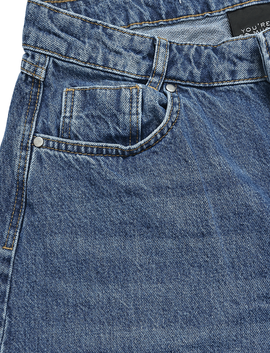 My Essential Wardrobe - MWRemmie 174 High Barrel - barrel jeans - dark blue vintage wash - 2