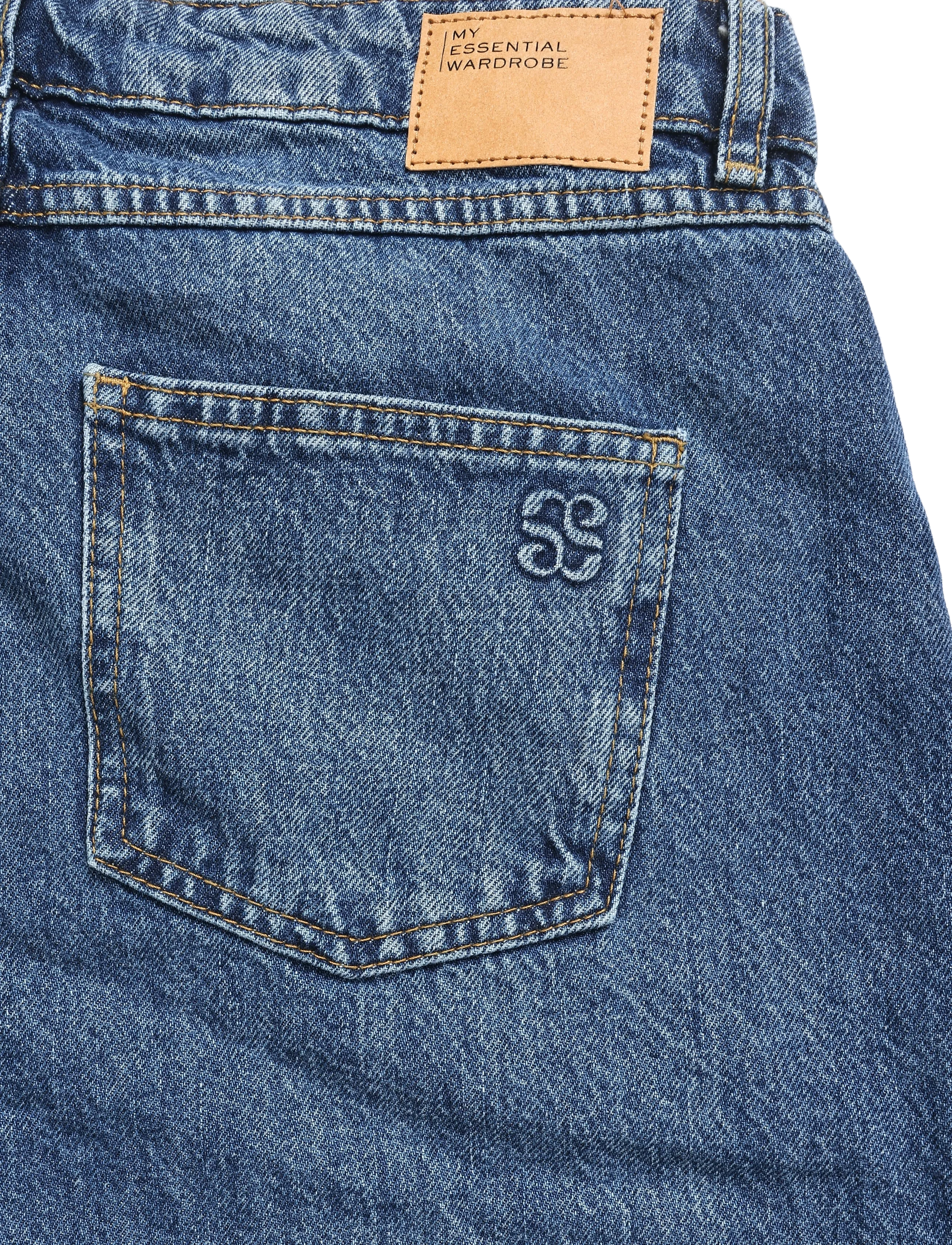 My Essential Wardrobe - MWRemmie 174 High Barrel - barrel jeans - dark blue vintage wash - 4