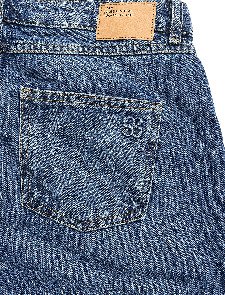 My Essential Wardrobe - MWRemmie 174 High Barrel - barrel jeans - dark blue vintage wash - 4