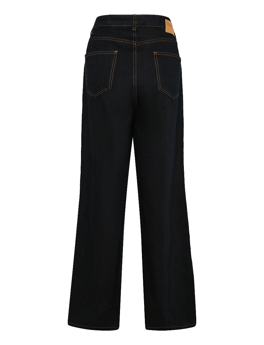 My Essential Wardrobe - Jeans Wide MWOline 186 - laia säärega teksad - blue/ brown un-washed - 1