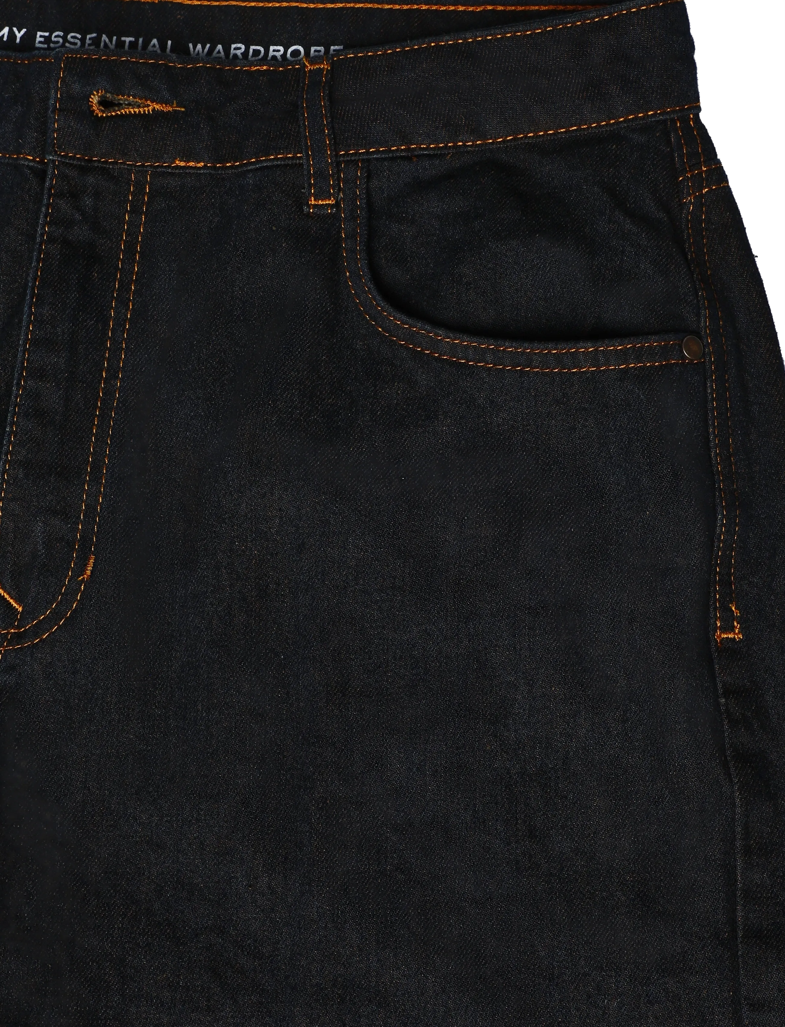 My Essential Wardrobe - Jeans Wide MWOline 186 - hosen mit weitem bein - blue/ brown un-washed - 2