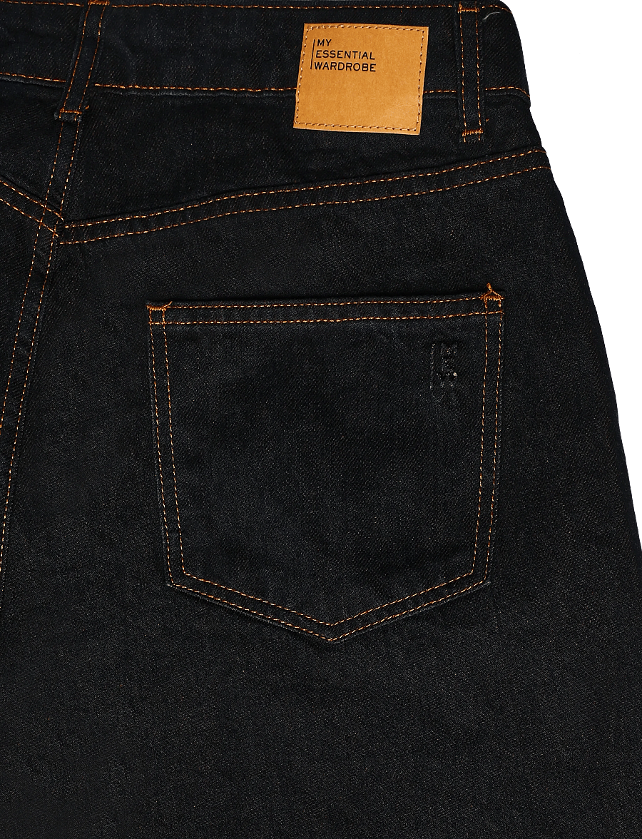 My Essential Wardrobe - Jeans Wide MWOline 186 - laia säärega teksad - blue/ brown un-washed - 4