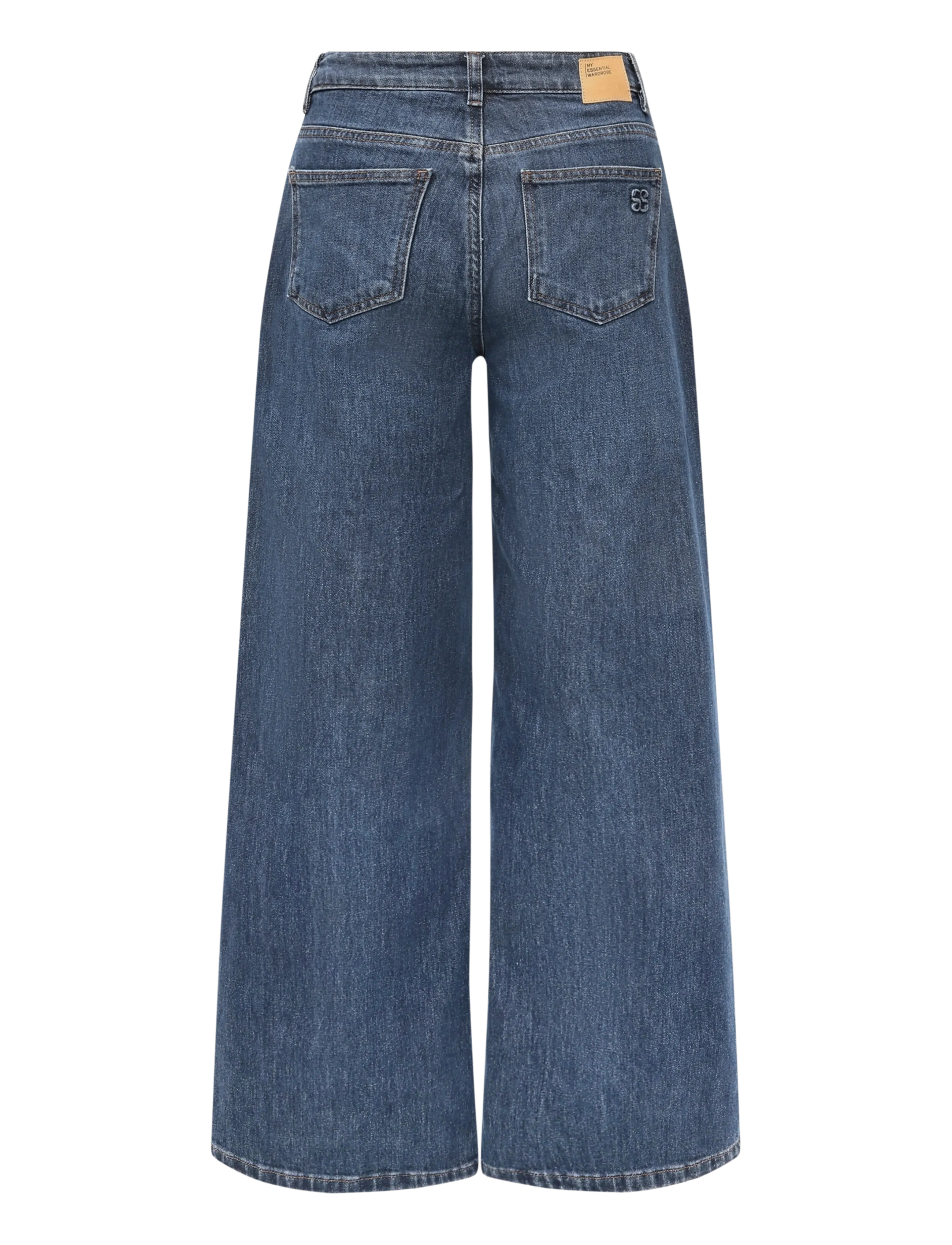 My Essential Wardrobe - MWNida 139 High X-Wide - vida jeans - dark blue retro wash - 1