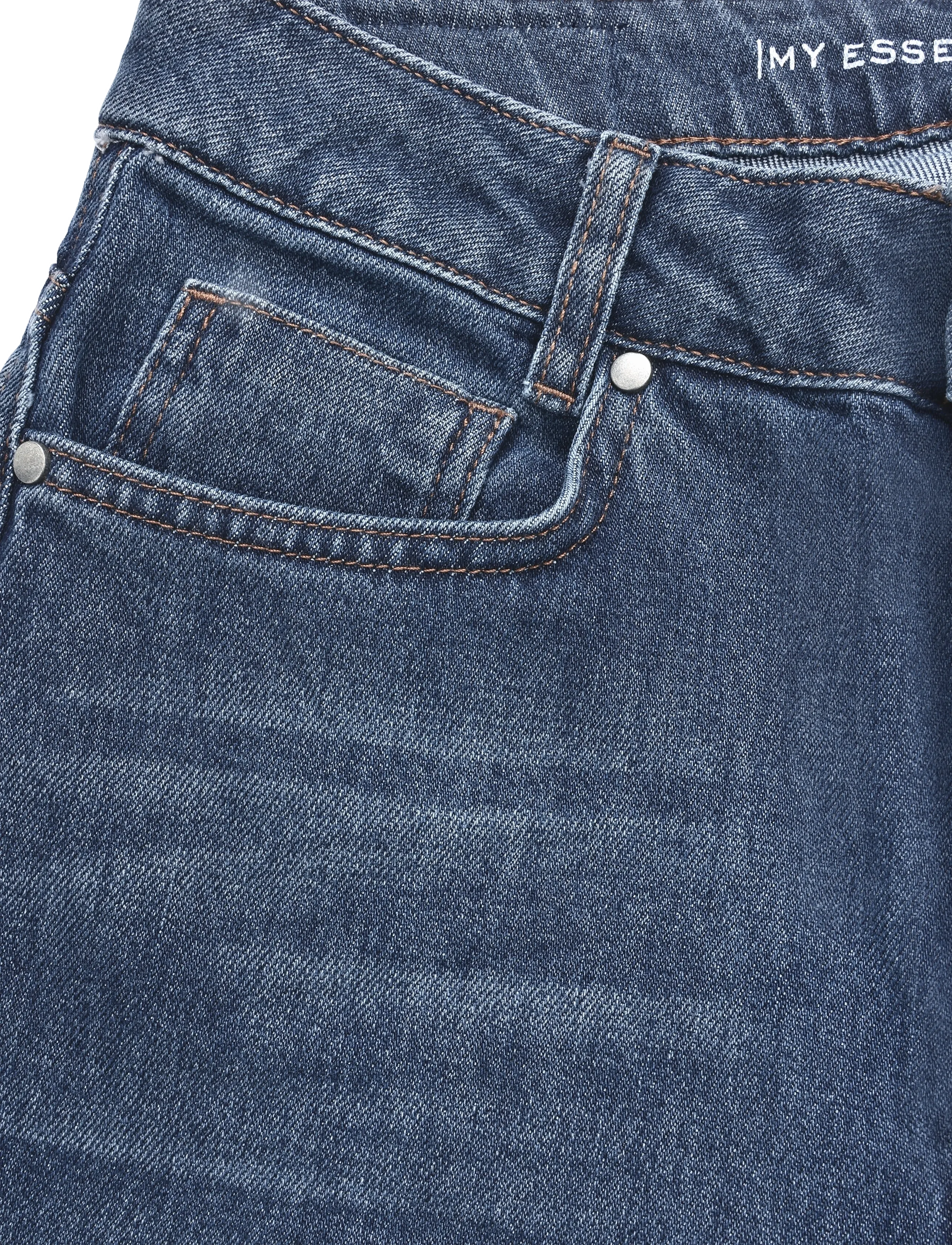 My Essential Wardrobe - MWNida 139 High X-Wide - vida jeans - dark blue retro wash - 2