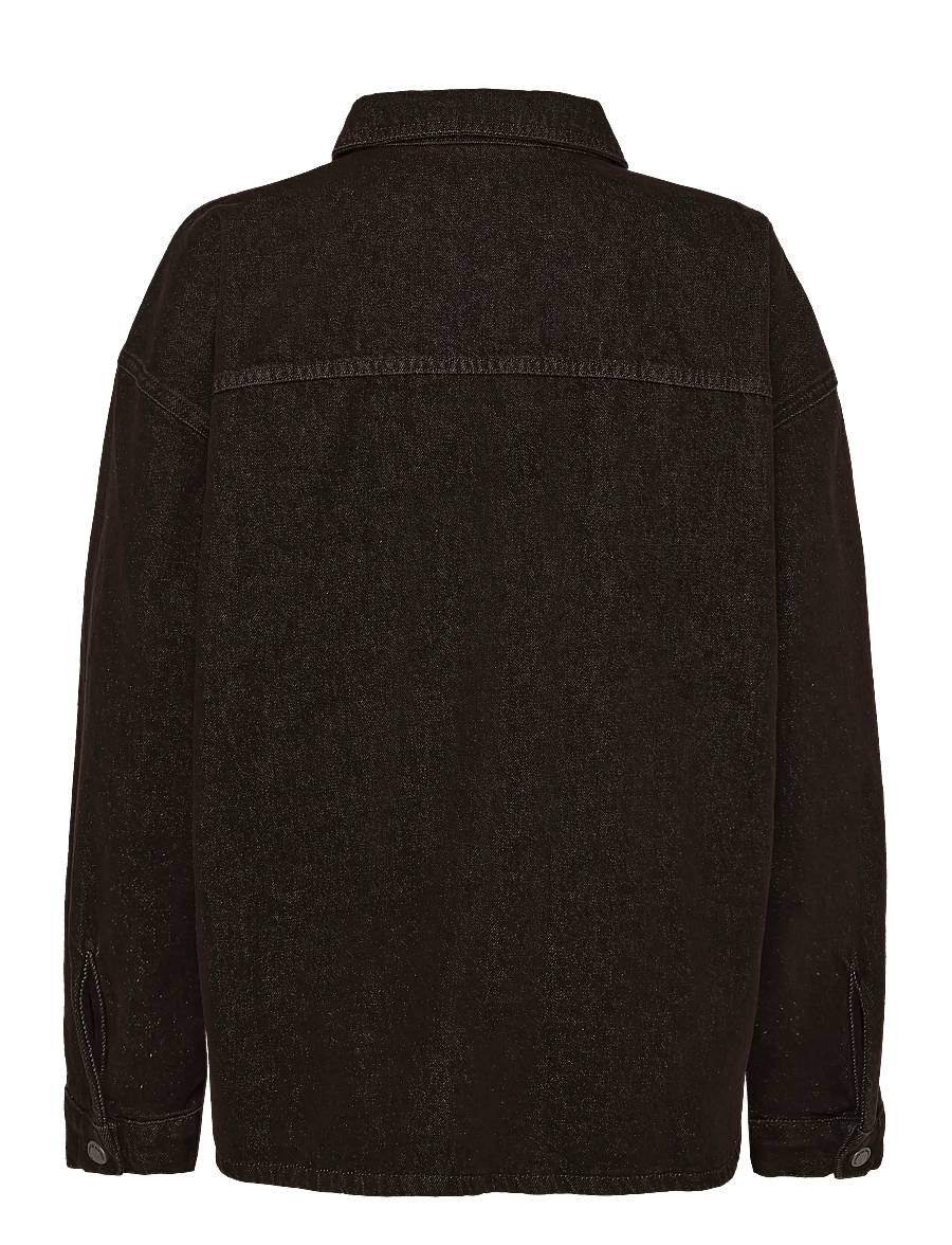 My Essential Wardrobe - Denim Jacket MWUma 188 - teksatagid - dark brown wash - 1