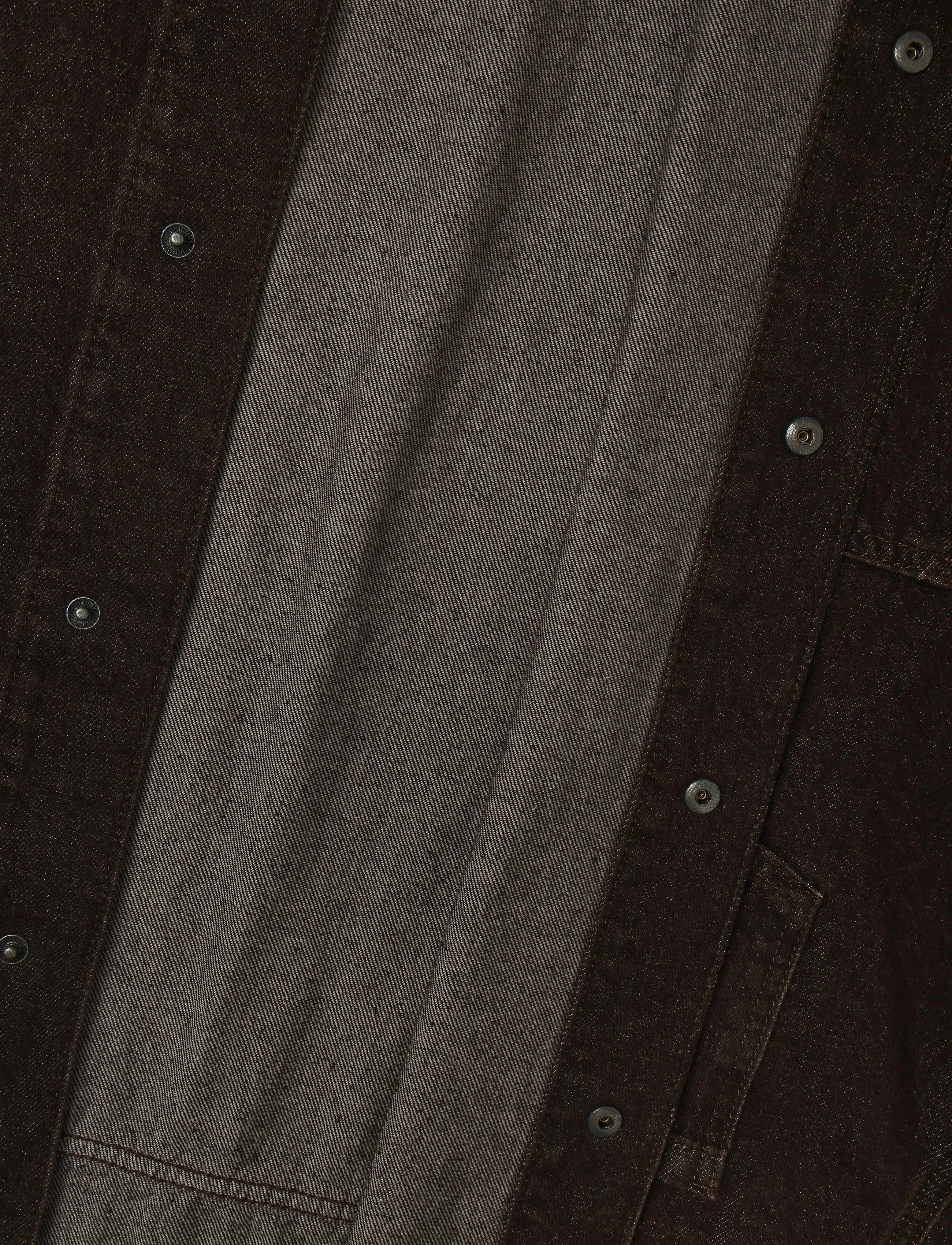 My Essential Wardrobe - Denim Jacket MWUma 188 - teksatagid - dark brown wash - 3