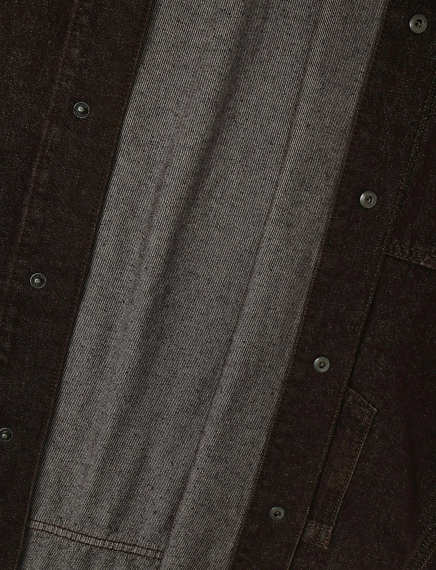 My Essential Wardrobe - Denim Jacket MWUma 188 - teksatagid - dark brown wash - 3