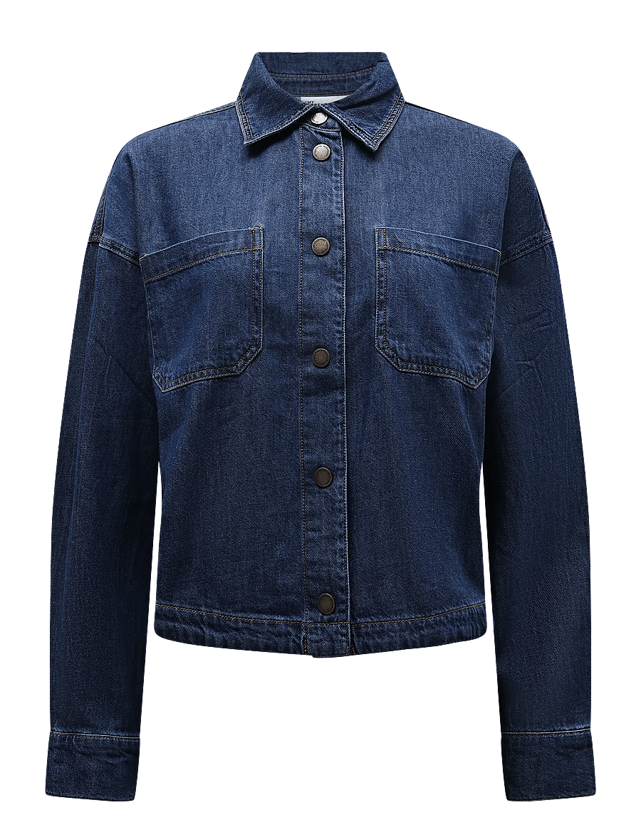 My Essential Wardrobe - Denim Shirt MWSolia 171 - jeanshemden - dark blue wash - 0