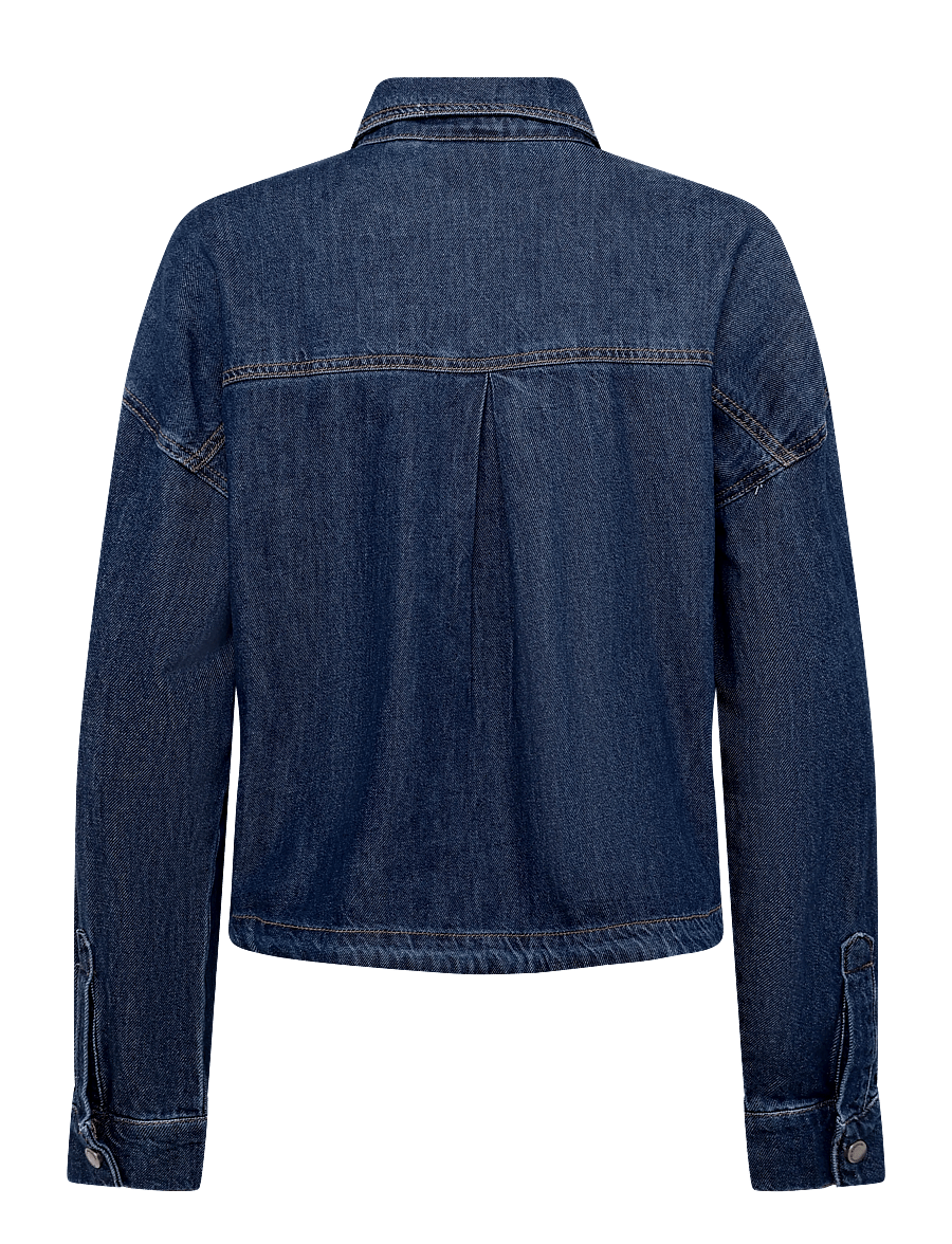 My Essential Wardrobe - Denim Shirt MWSolia 171 - jeanshemden - dark blue wash - 1