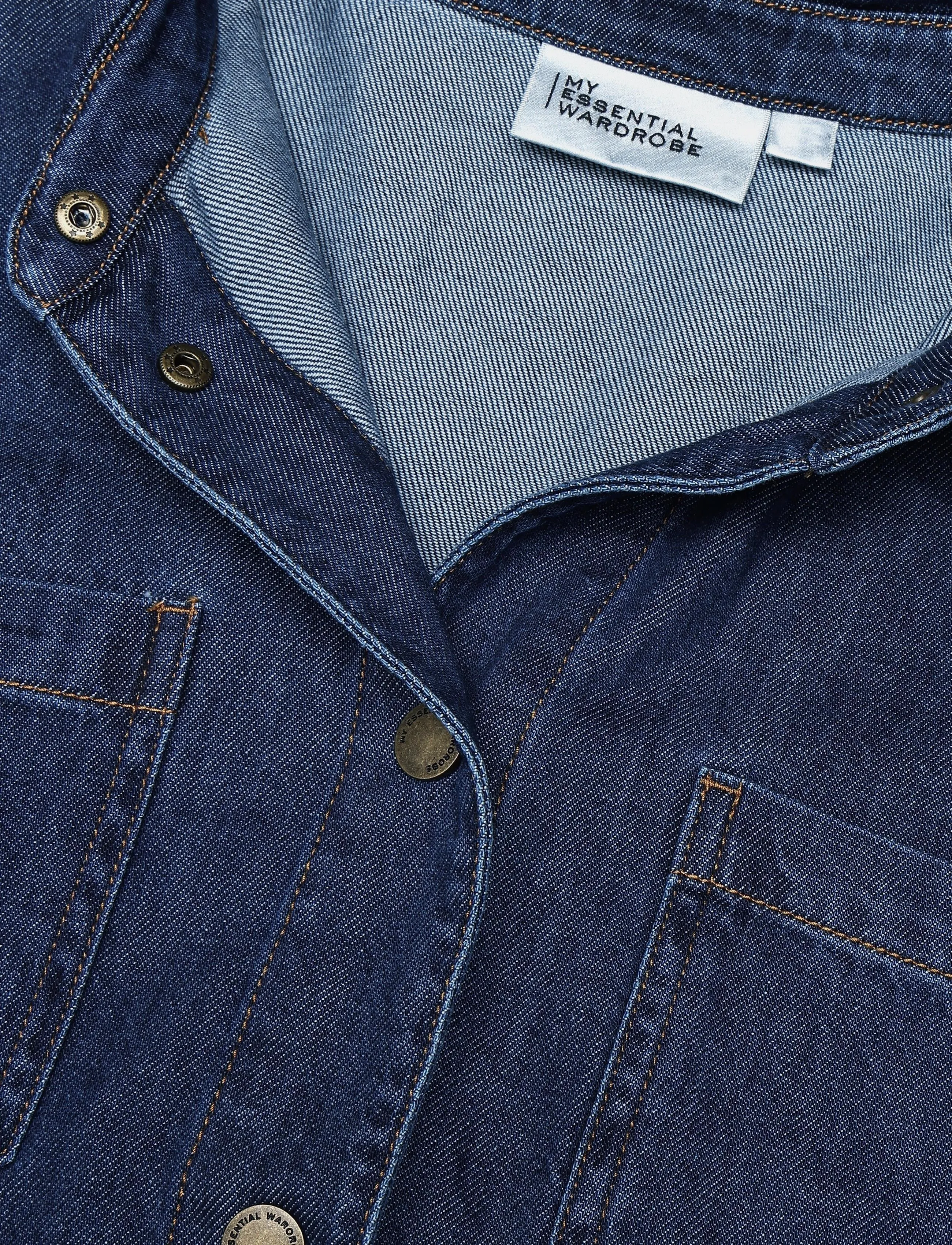My Essential Wardrobe - Denim Shirt MWSolia 171 - jeanshemden - dark blue wash - 2