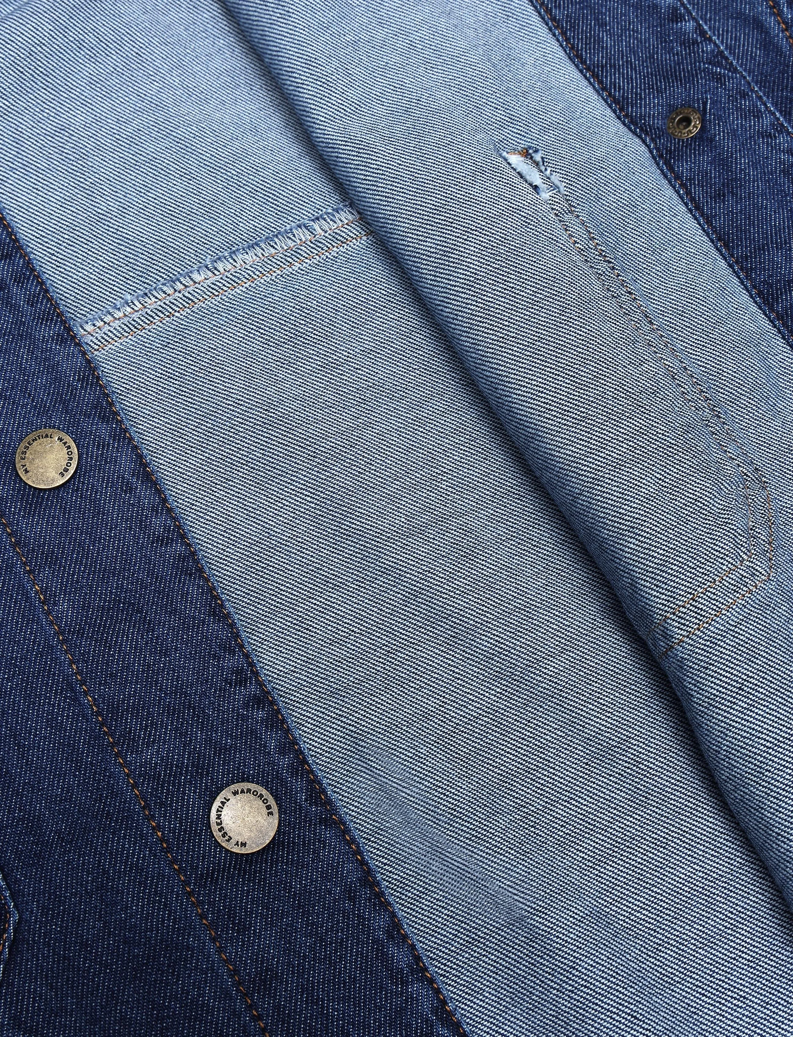 My Essential Wardrobe - Denim Shirt MWSolia 171 - jeanshemden - dark blue wash - 4