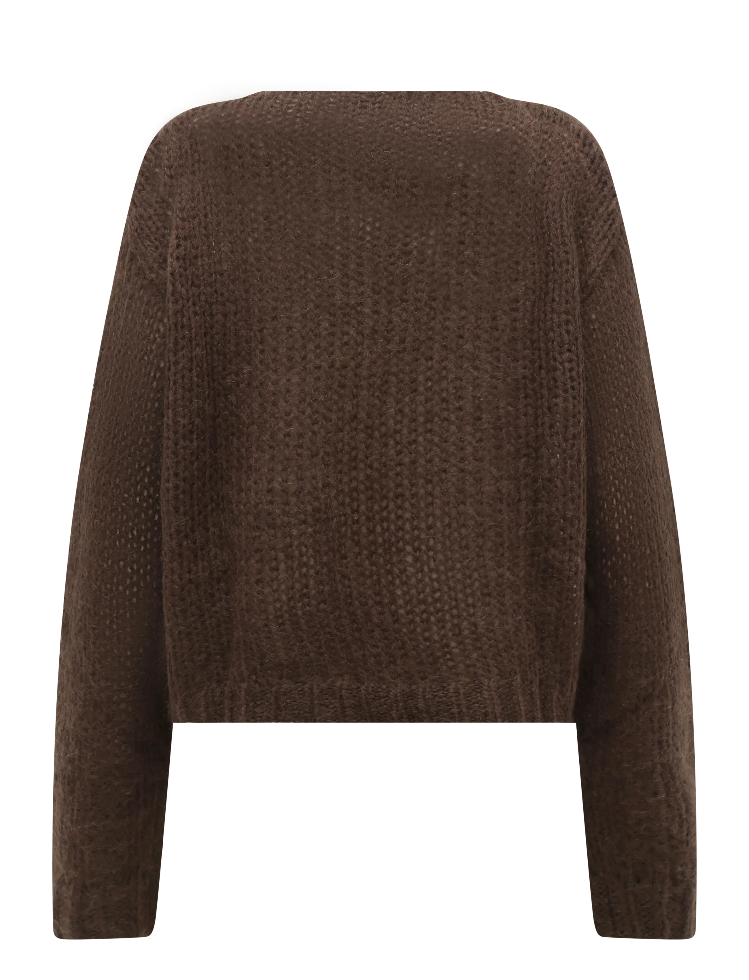 My Essential Wardrobe - MWNima Knit Pullover - dark brown - 1