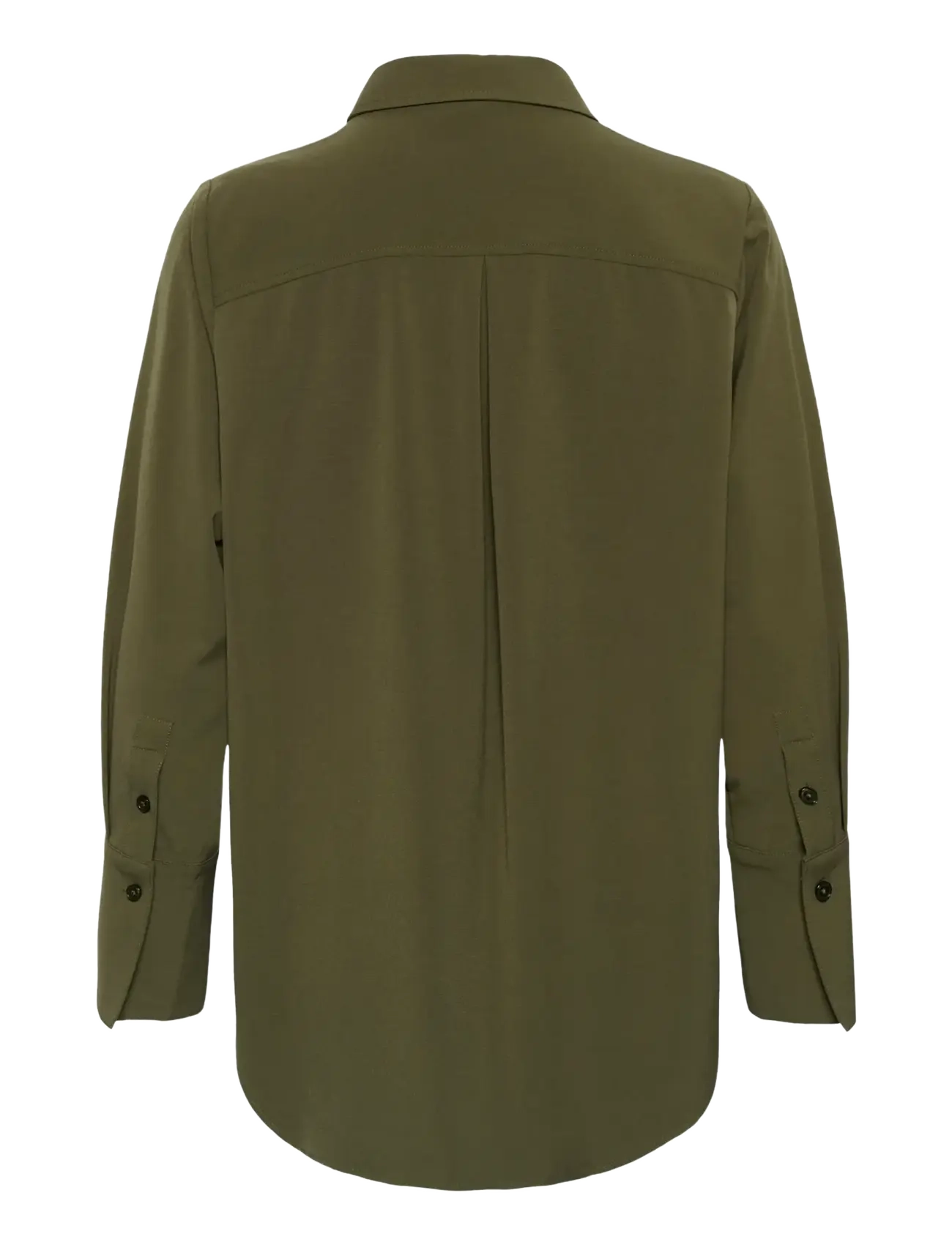 My Essential Wardrobe - MWHace Vitta Shirt - olive night - 1