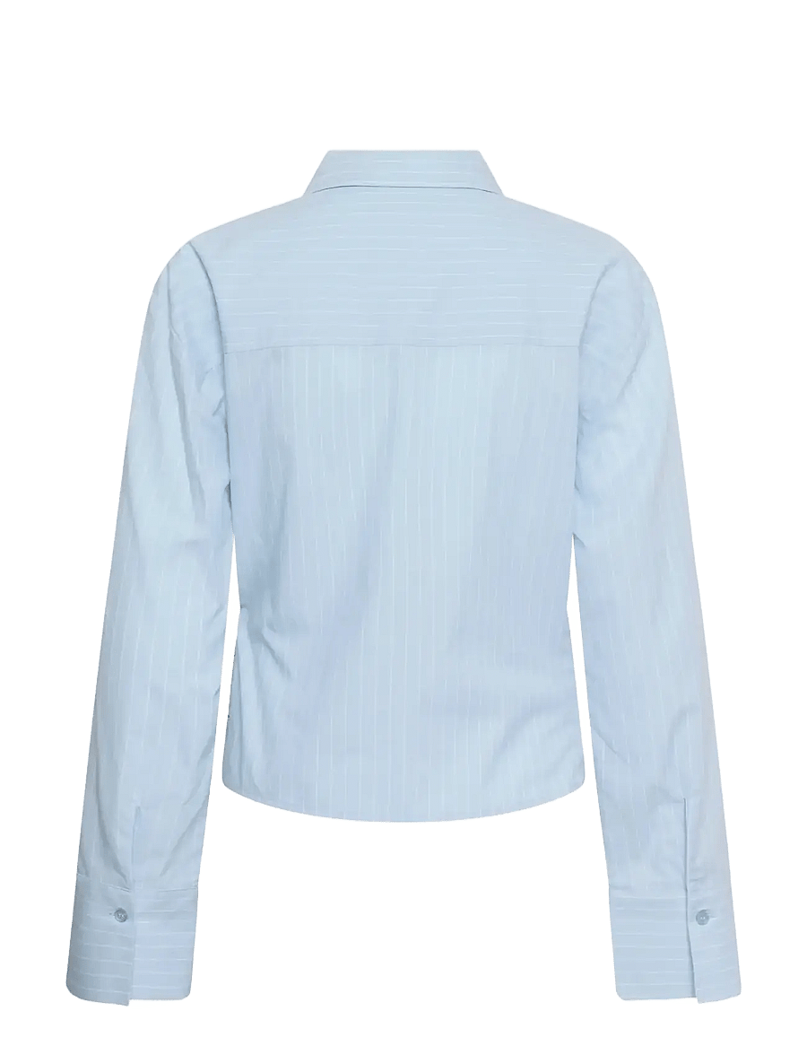 My Essential Wardrobe - MWBella Belt Shirt - pikkade varrukatega särgid - angell falls striped - 1