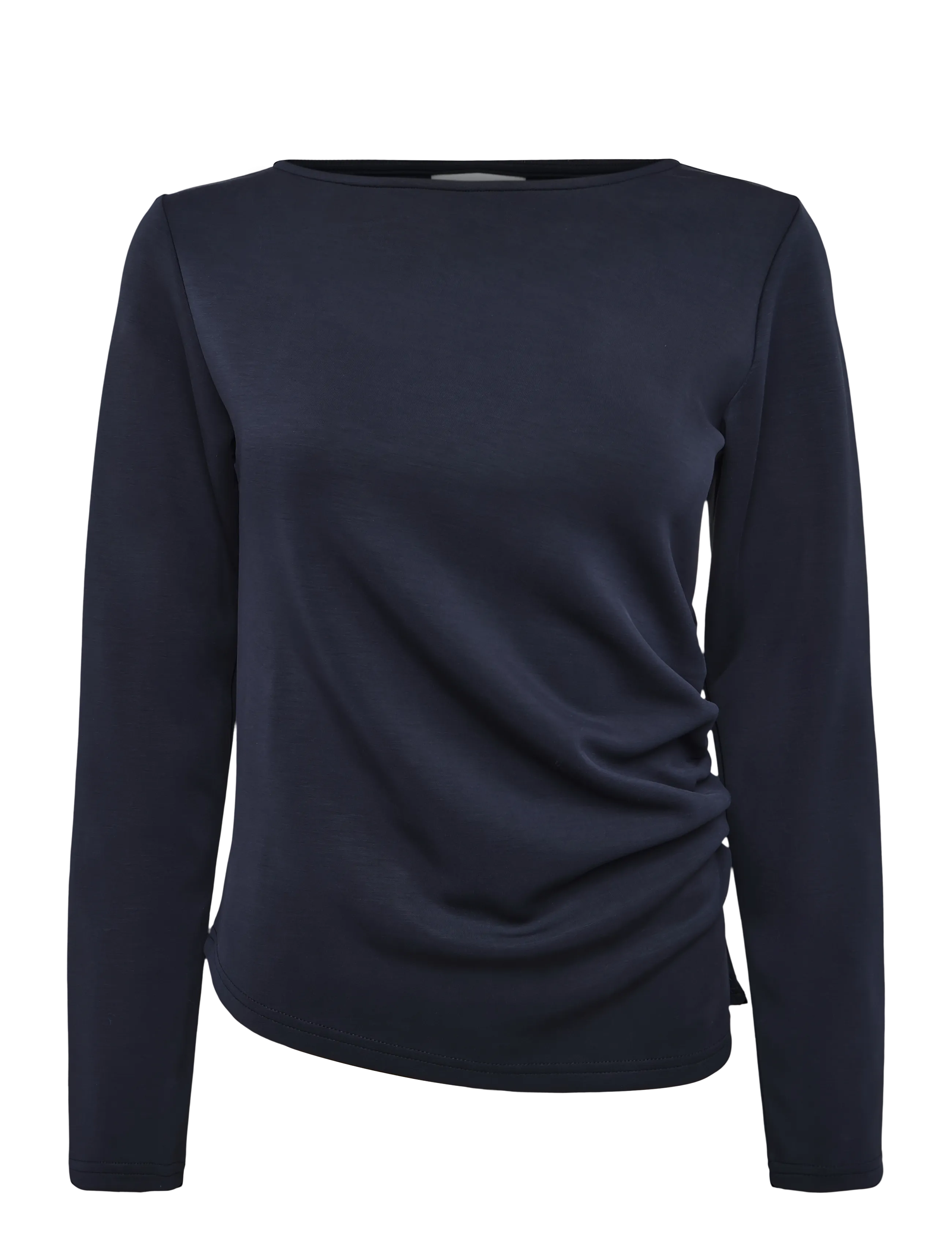 My Essential Wardrobe MWHelle Asymmetric Blouse - My Essential Wardrobe - DARK SAPPHIRE BLUE / navy