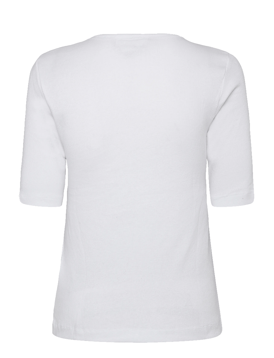 My Essential Wardrobe - MWMandy Blouse 2.0 - t-shirts - bright white - 1
