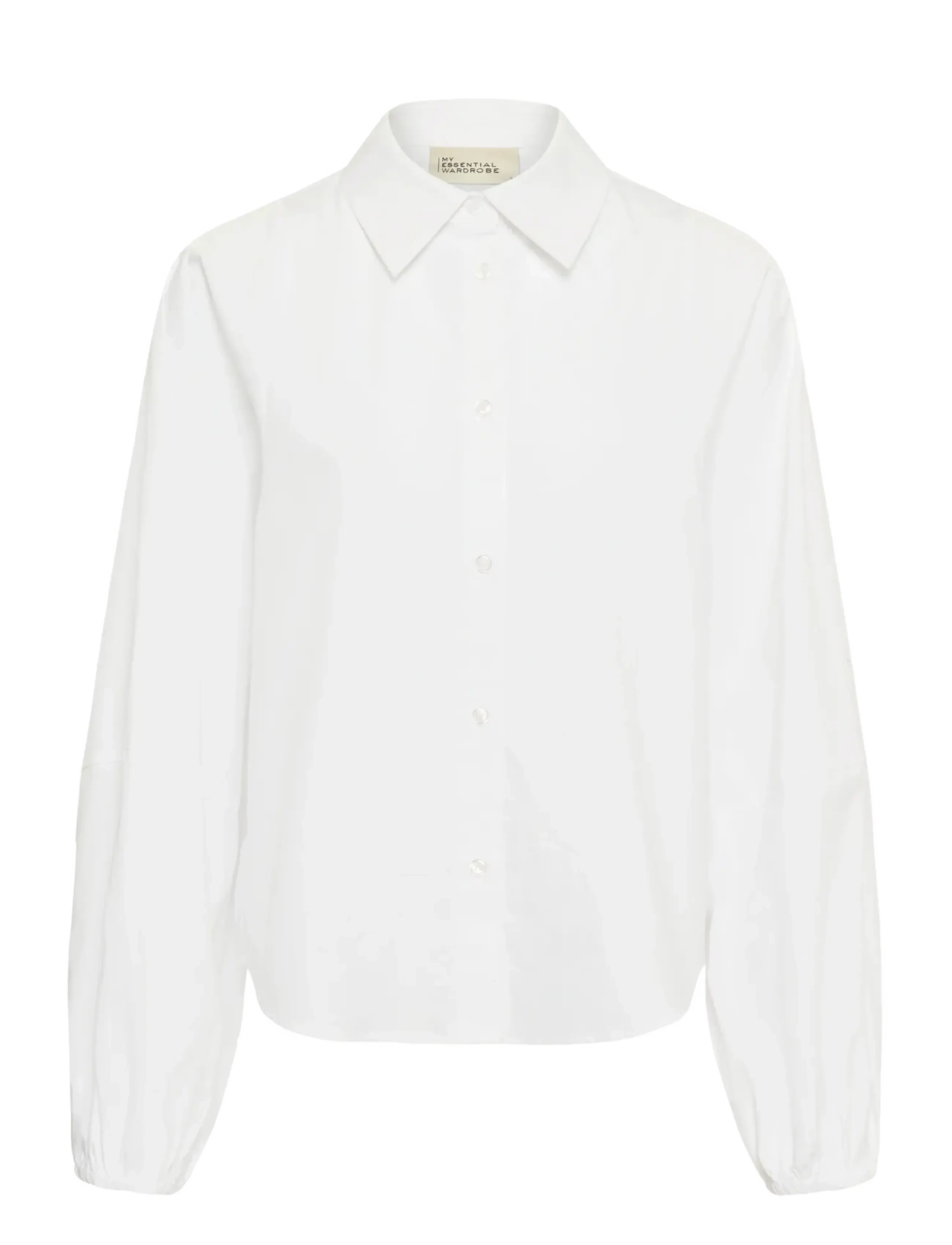 My Essential Wardrobe MWSunna Balloon Sleeve Shirt - Tøj - BRIGHT WHITE / white