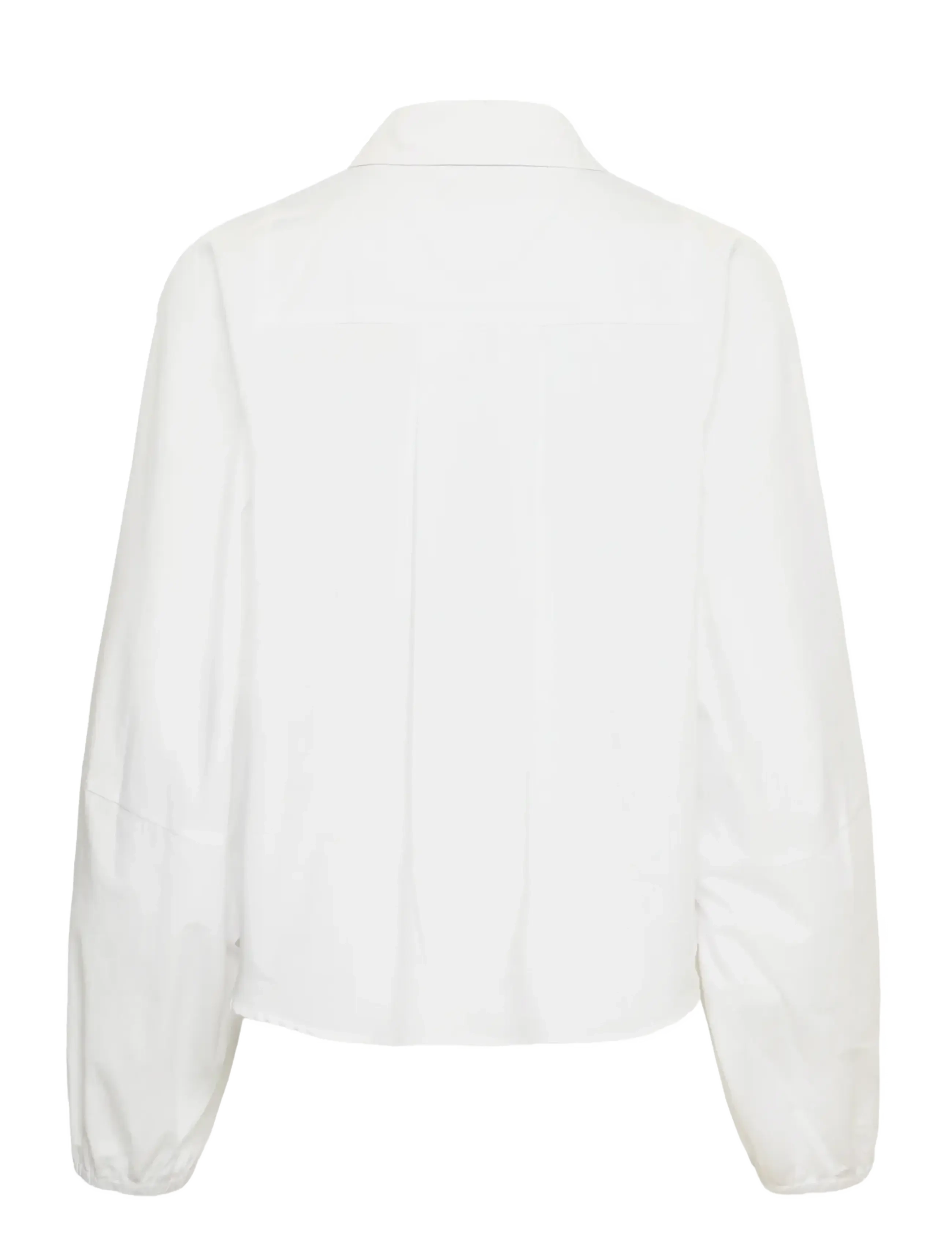 My Essential Wardrobe - MWSunna Balloon Sleeve Shirt - langærmede skjorter - bright white - 1