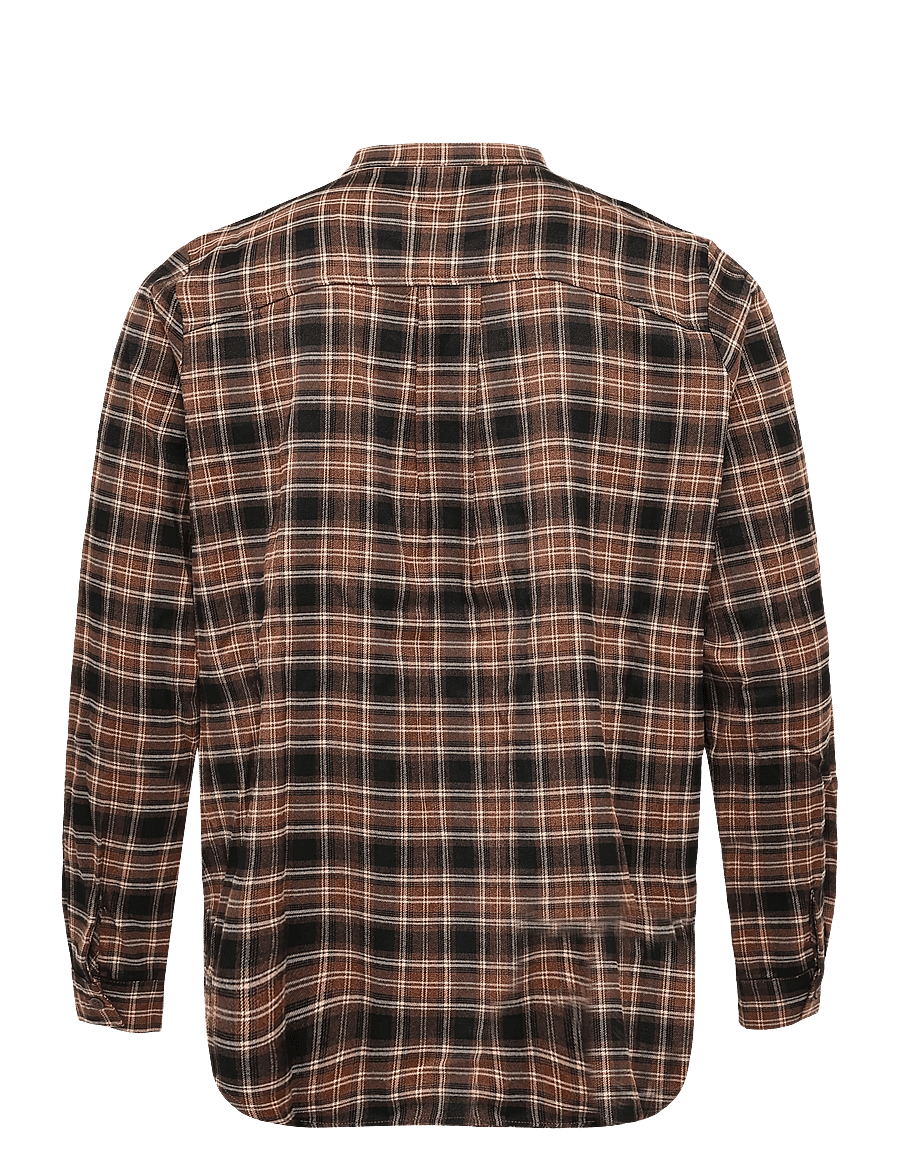 My Essential Wardrobe - MWMateo Shirt - pikkade varrukatega särgid - bison check - 1