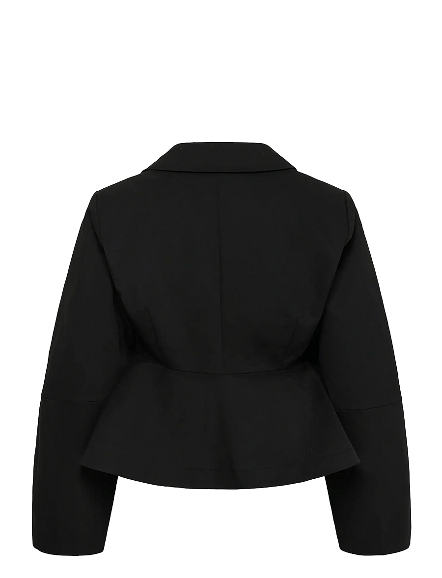 My Essential Wardrobe - MWEvie Shaped Blazer - korte blazere - black - 1