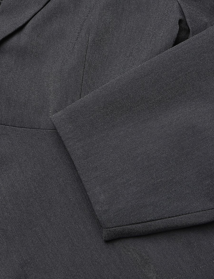 My Essential Wardrobe - MWEvie Shaped Blazer - cropped-blazer - dark grey melange - 4