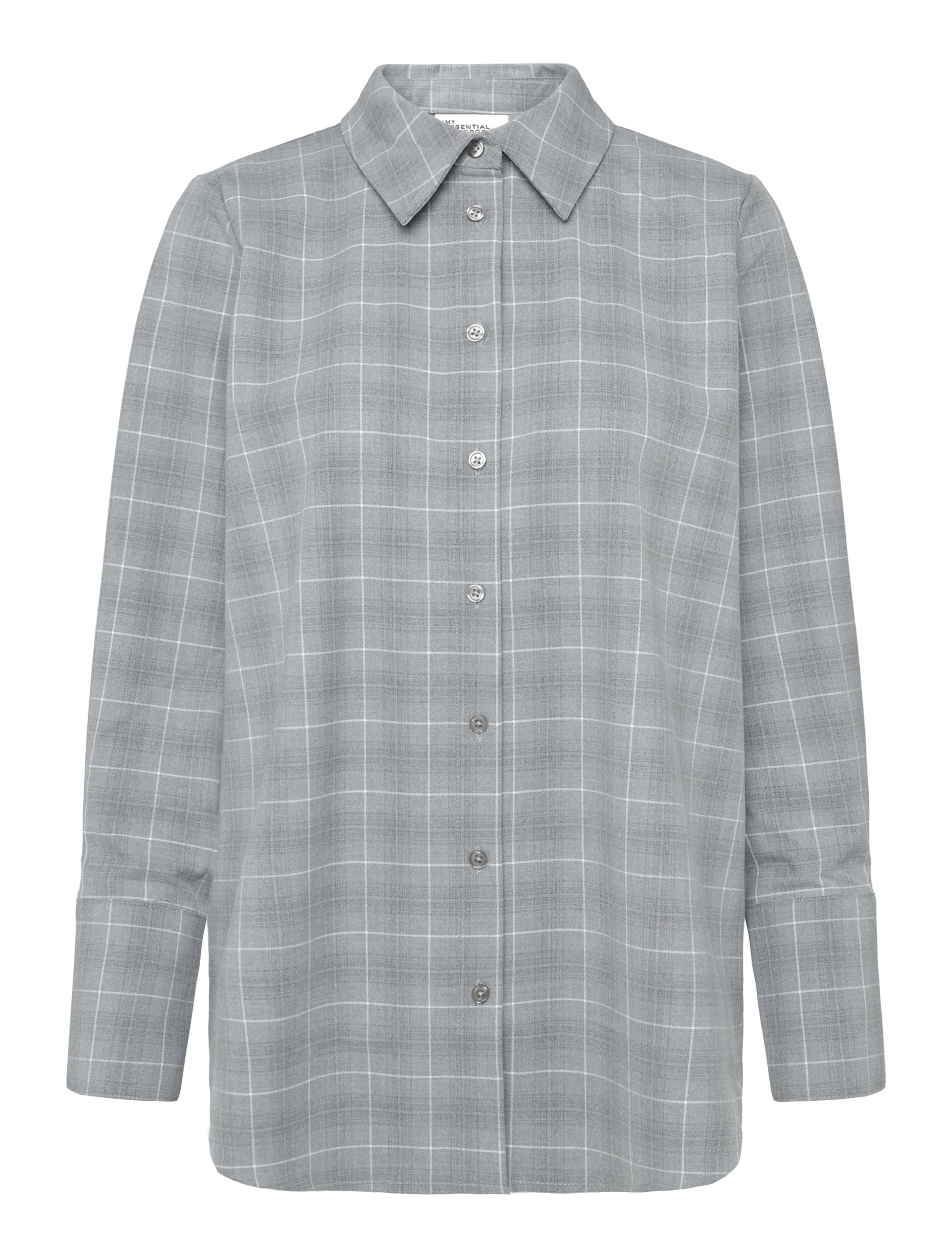 My Essential Wardrobe MWAda Vitta Shirt - Blusen & Hemden - LIGHT GREY CHECK / grey