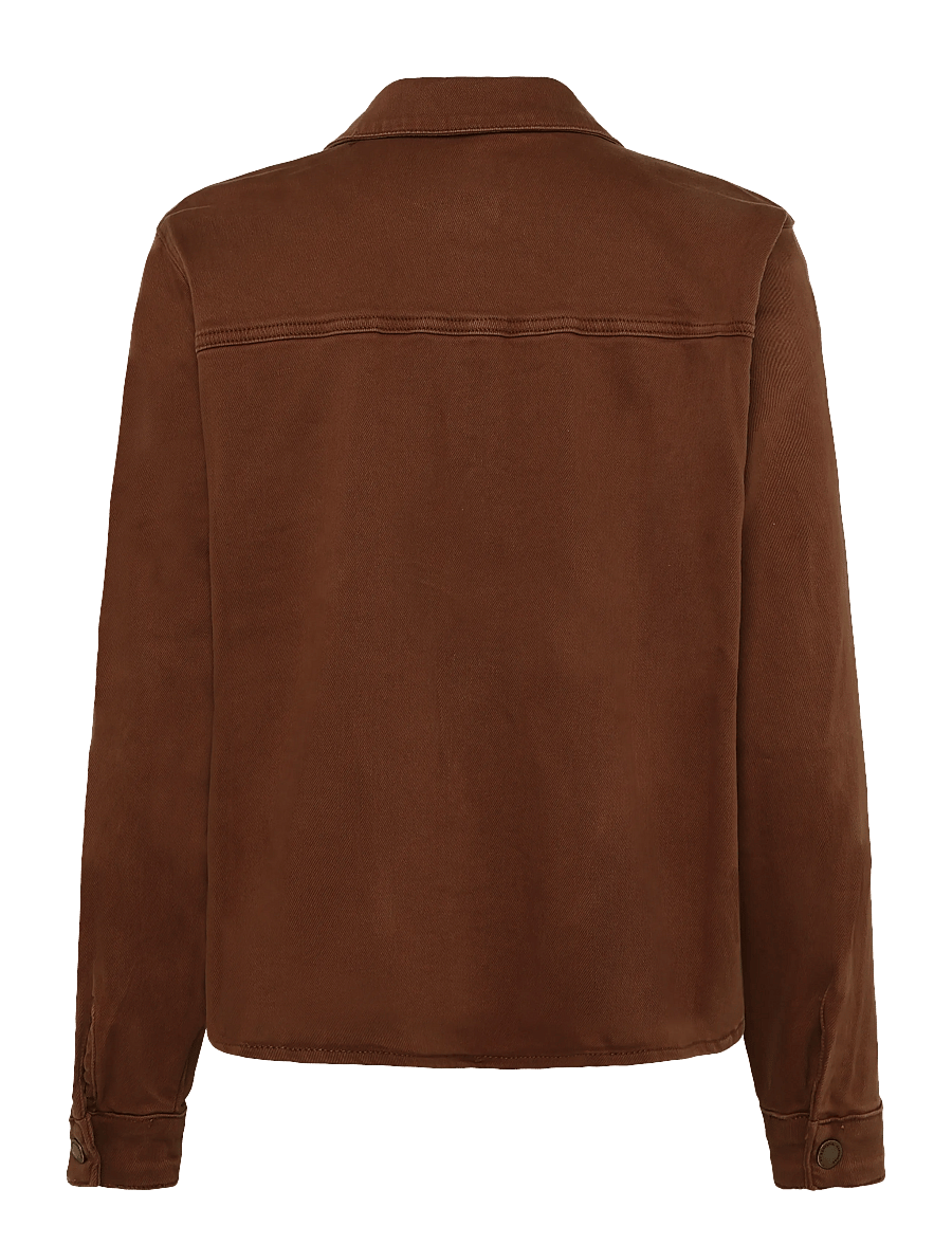 My Essential Wardrobe - MWLinn Sofia 149 Shirt - pikkade varrukatega särgid - bison - 1