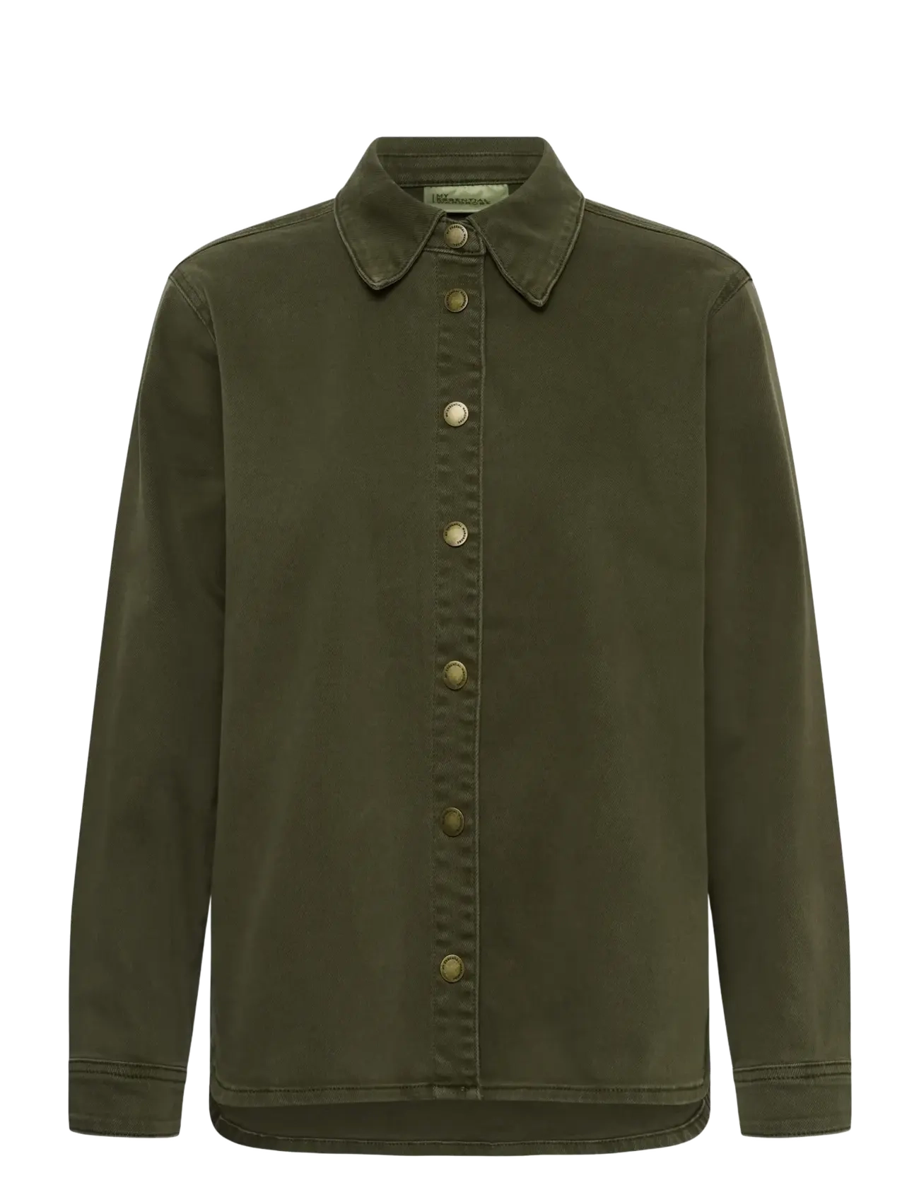 My Essential Wardrobe MWLinn Sofia 149 Shirt - Tøj - OLIVE NIGHT / khaki/green
