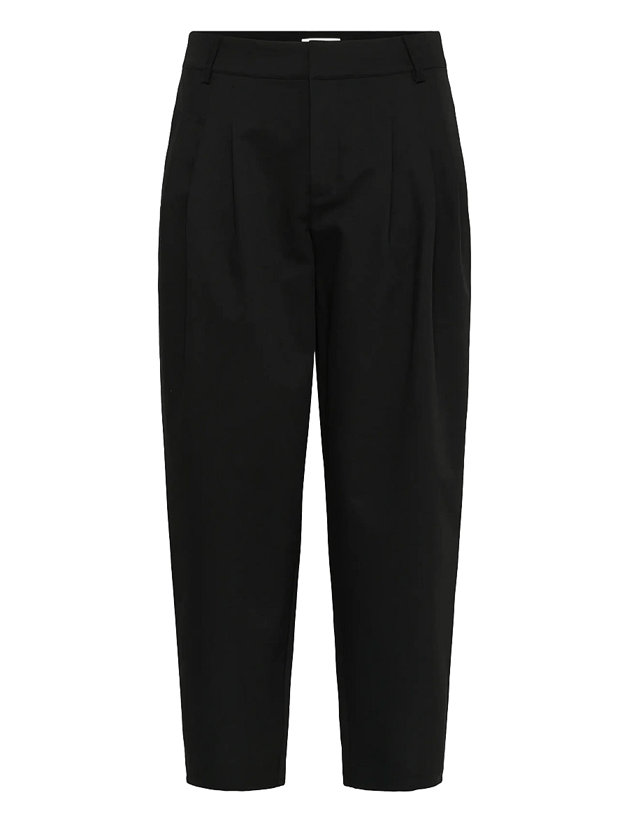 My Essential Wardrobe - MWEvie Barrel Pant - barrelbyxor - black - 0