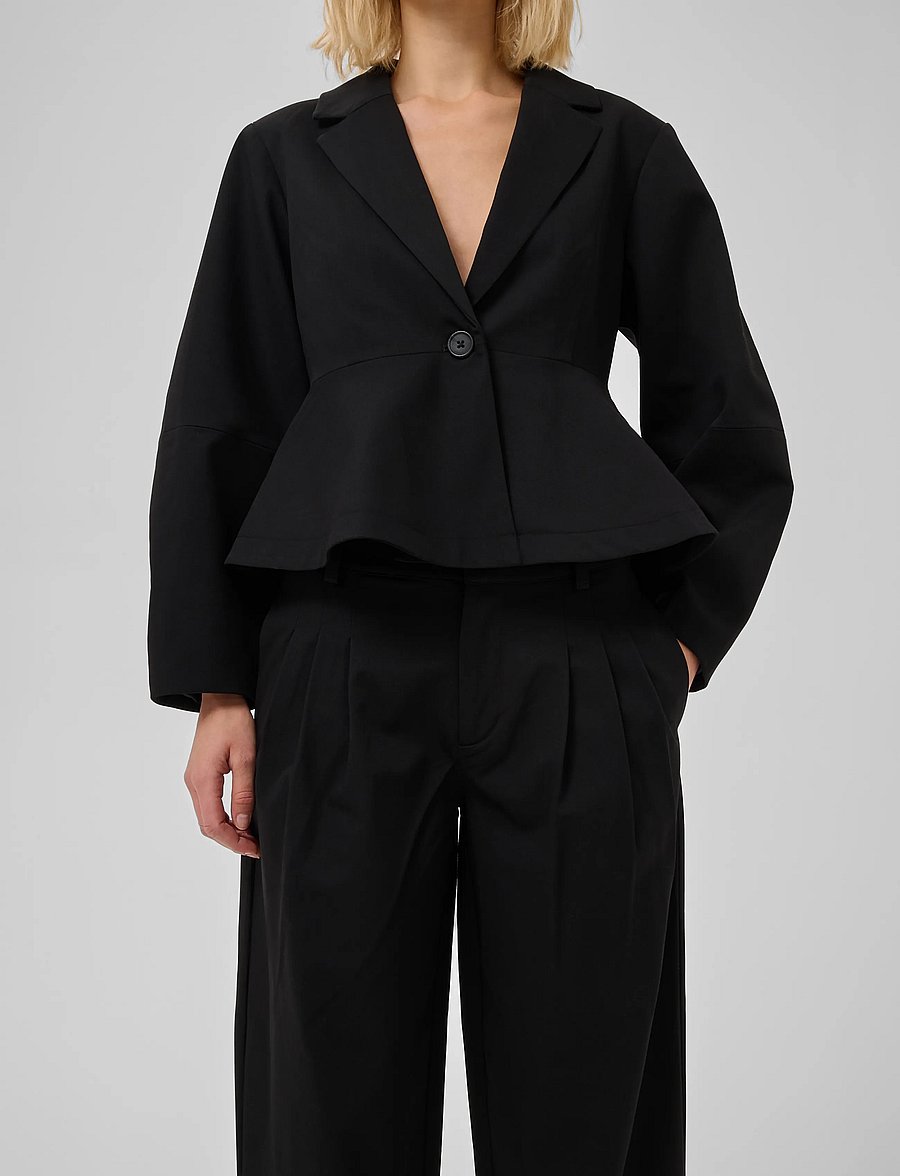 My Essential Wardrobe - MWEvie Barrel Pant - barrelbyxor - black - 5