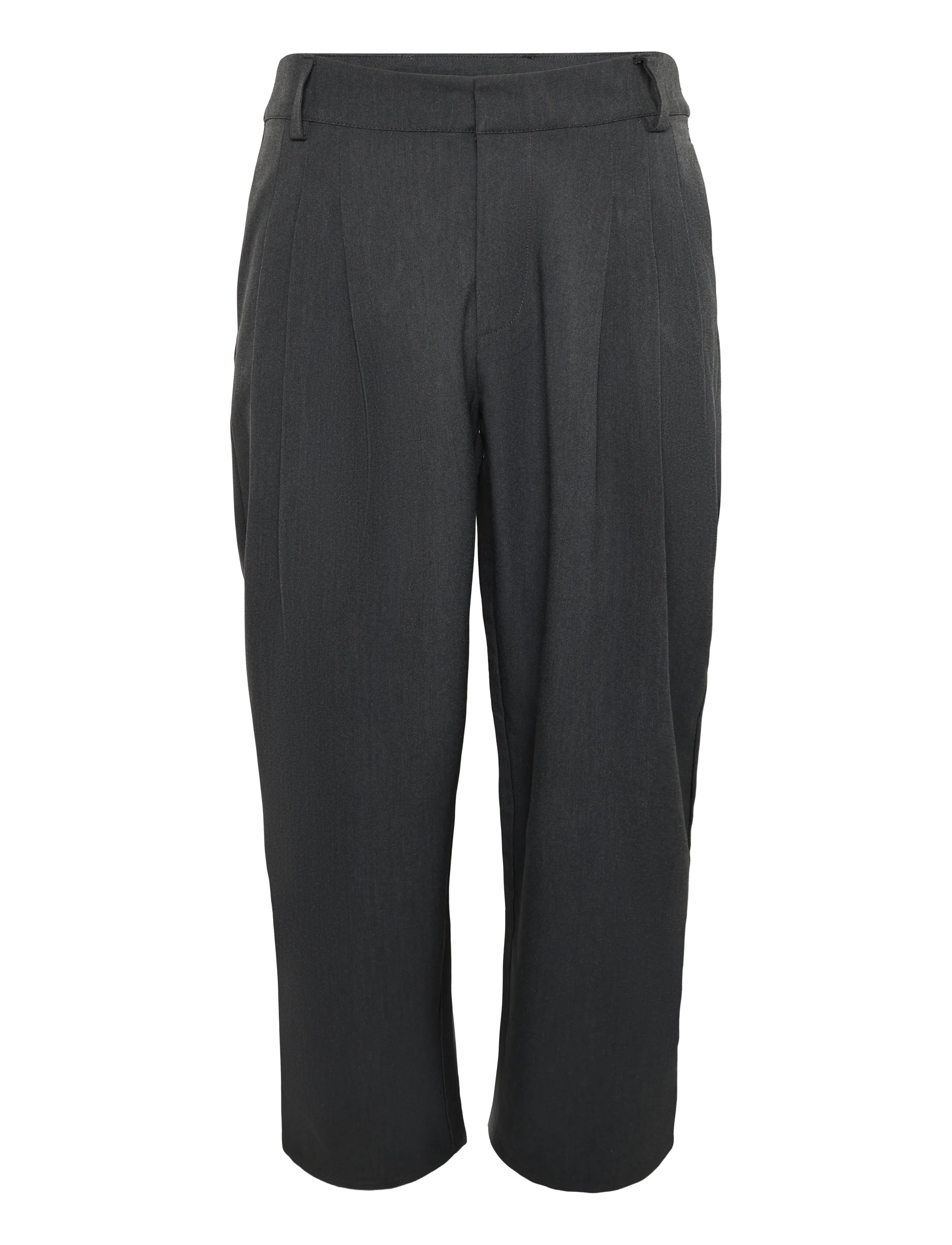 My Essential Wardrobe MWEvie Barrel Pant - My Essential Wardrobe - DARK GREY MELANGE / grey