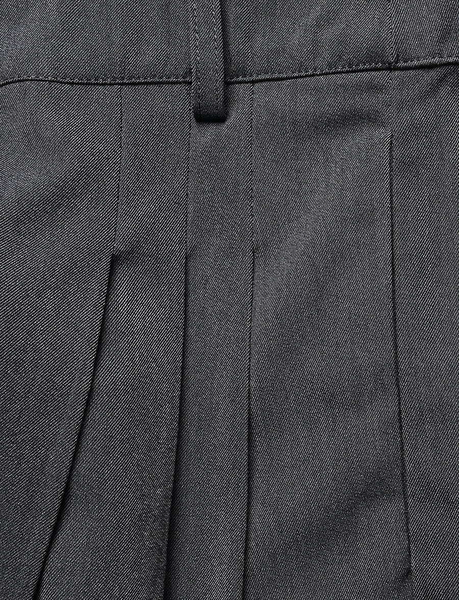 My Essential Wardrobe - MWEvie Barrel Pant - hosen mit geradem bein - dark grey melange - 2