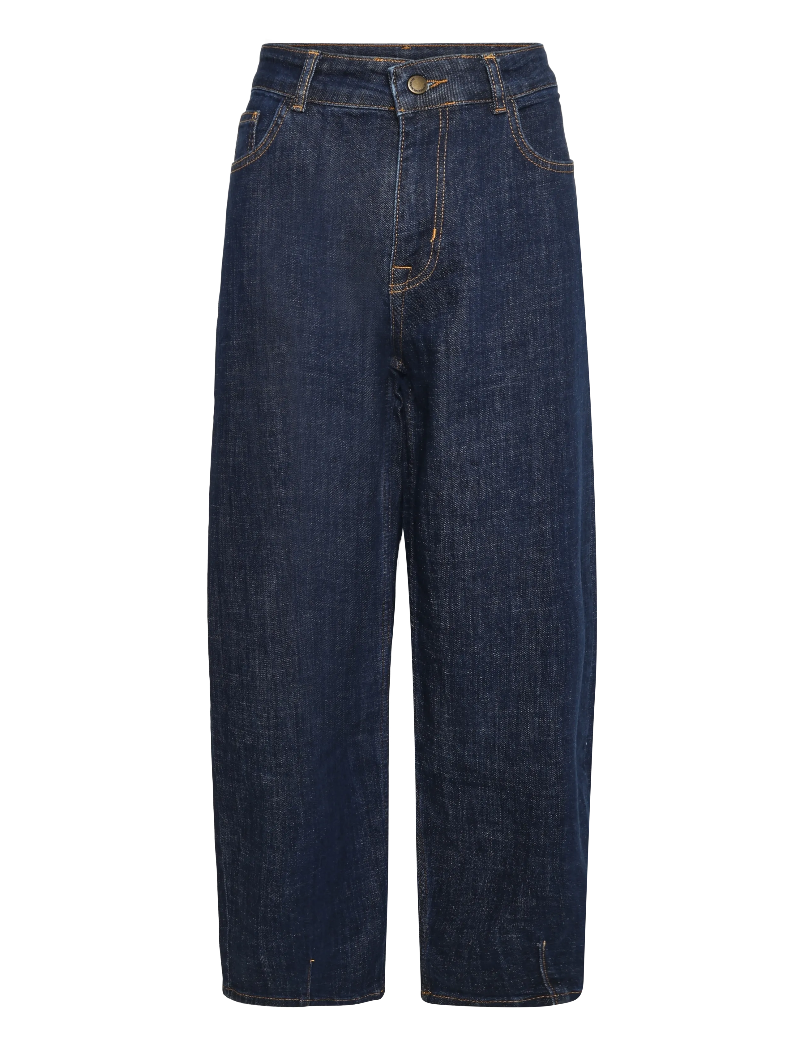 My Essential Wardrobe Jeans Barrel MWLucy 187 - My Essential Wardrobe - DARK BLUE UN-WASH / navy