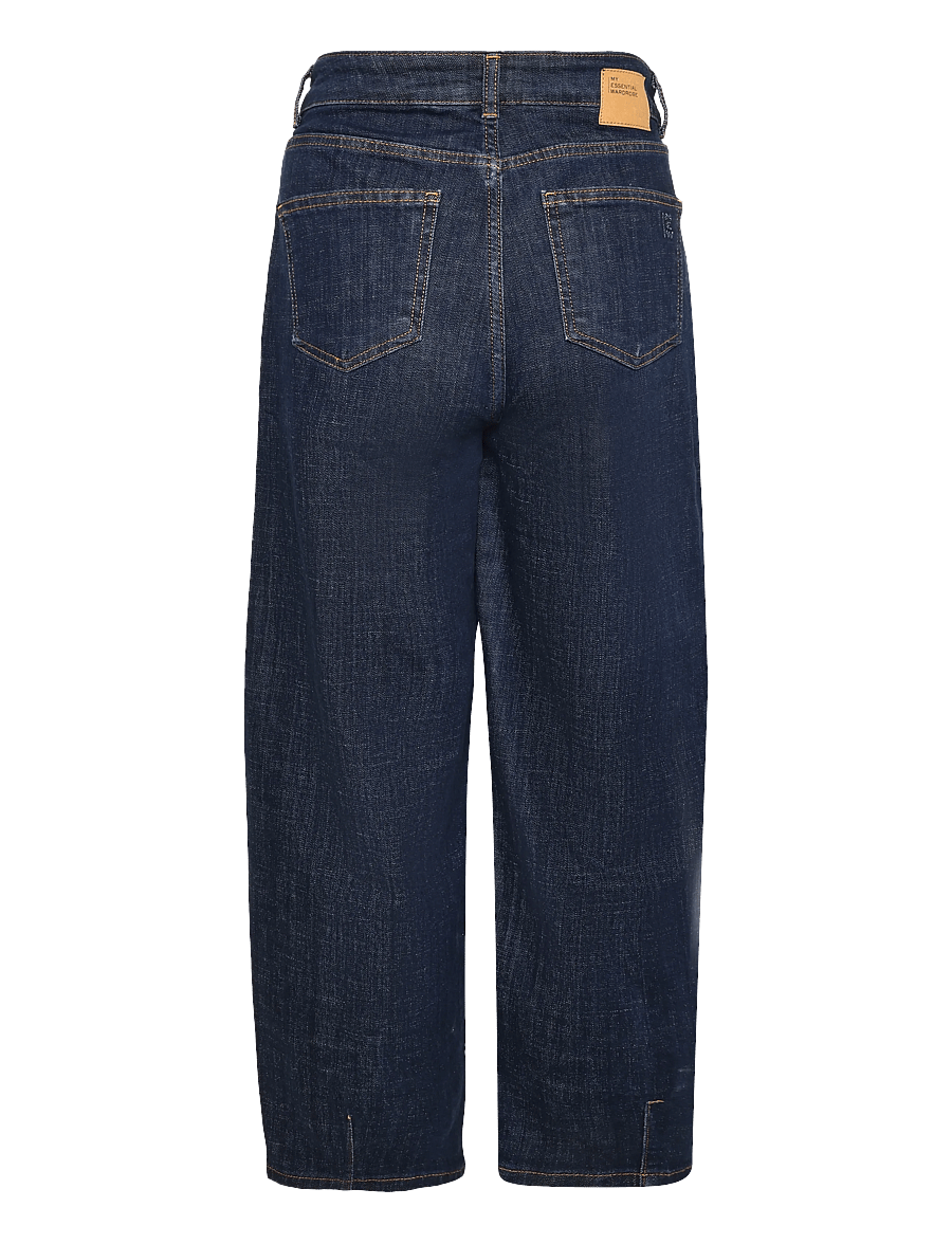 My Essential Wardrobe - Jeans Barrel MWLucy 187 - barrel jeans - dark blue un-wash - 1