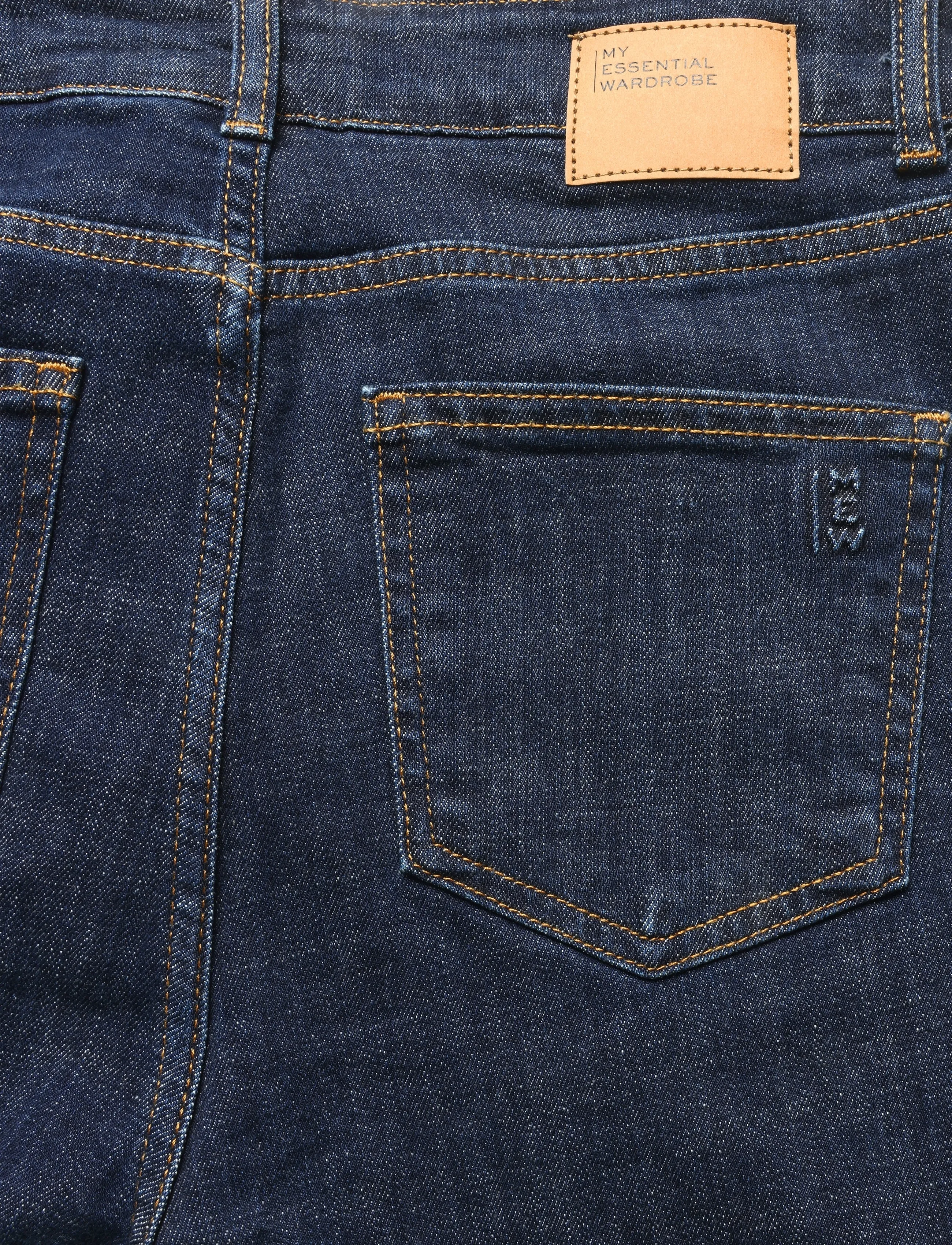My Essential Wardrobe - Jeans Barrel MWLucy 187 - barrel jeans - dark blue un-wash - 4
