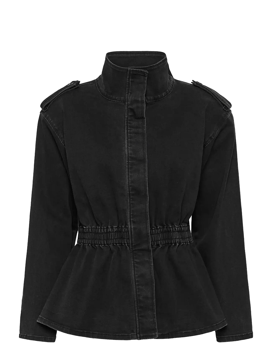 My Essential Wardrobe - Denim Jacket MWElodie 170 - denimjakker - black wash - 0